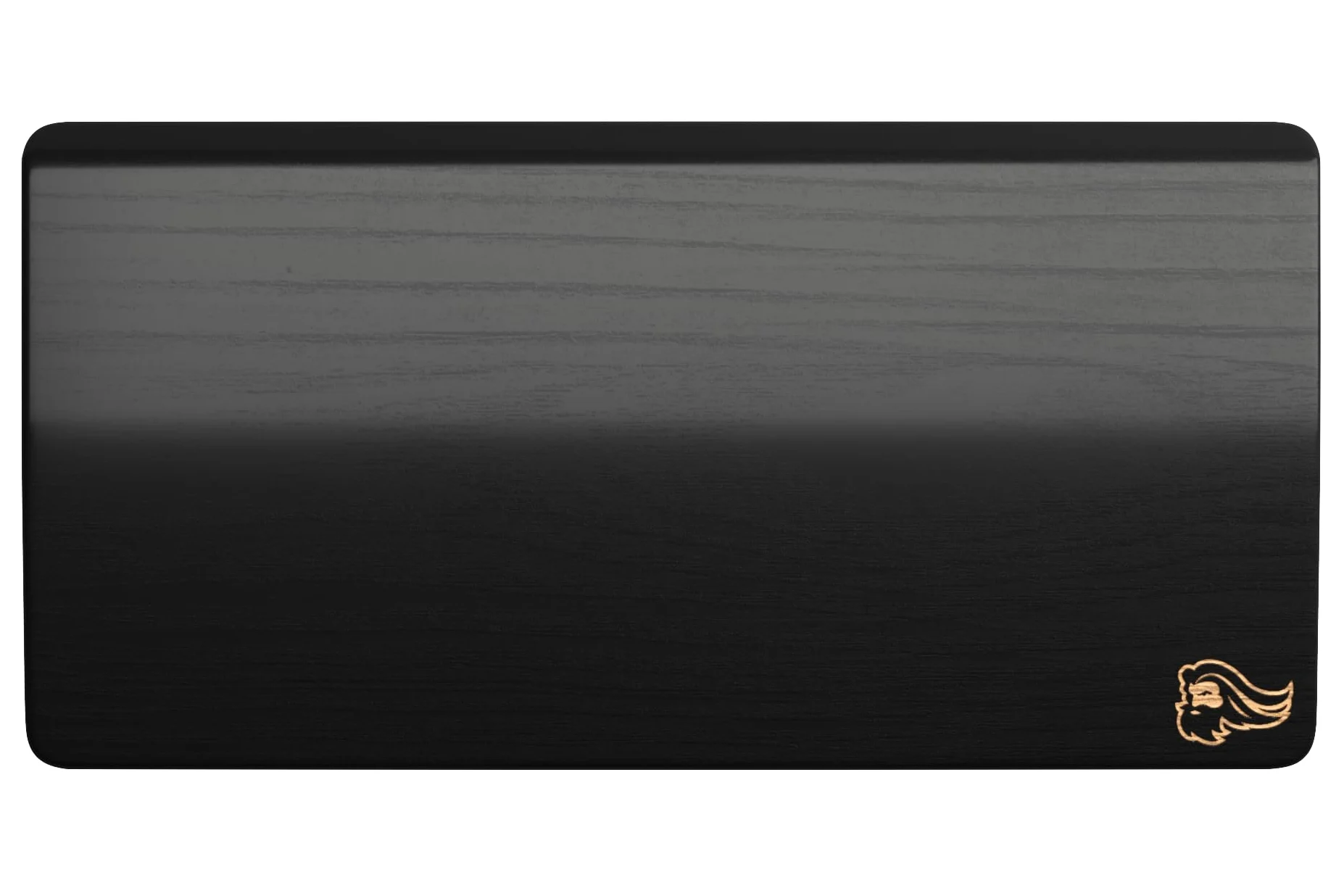 GLORIOUS Wooden Poggiapolsi Mouse (Onyx) | Vero Legno Massello Di Frassino Bianco, Rivestimento Protettivo Liscio Resistente A Oli E Sudore E Base Gomma Antiscivolo