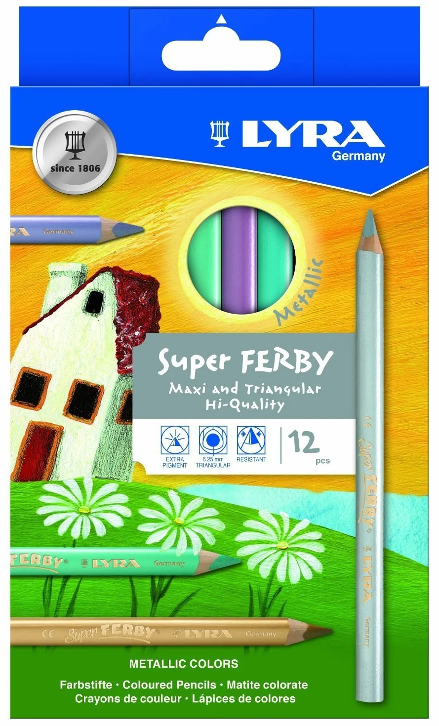 Lyra Super Ferby matite colorate assortiti