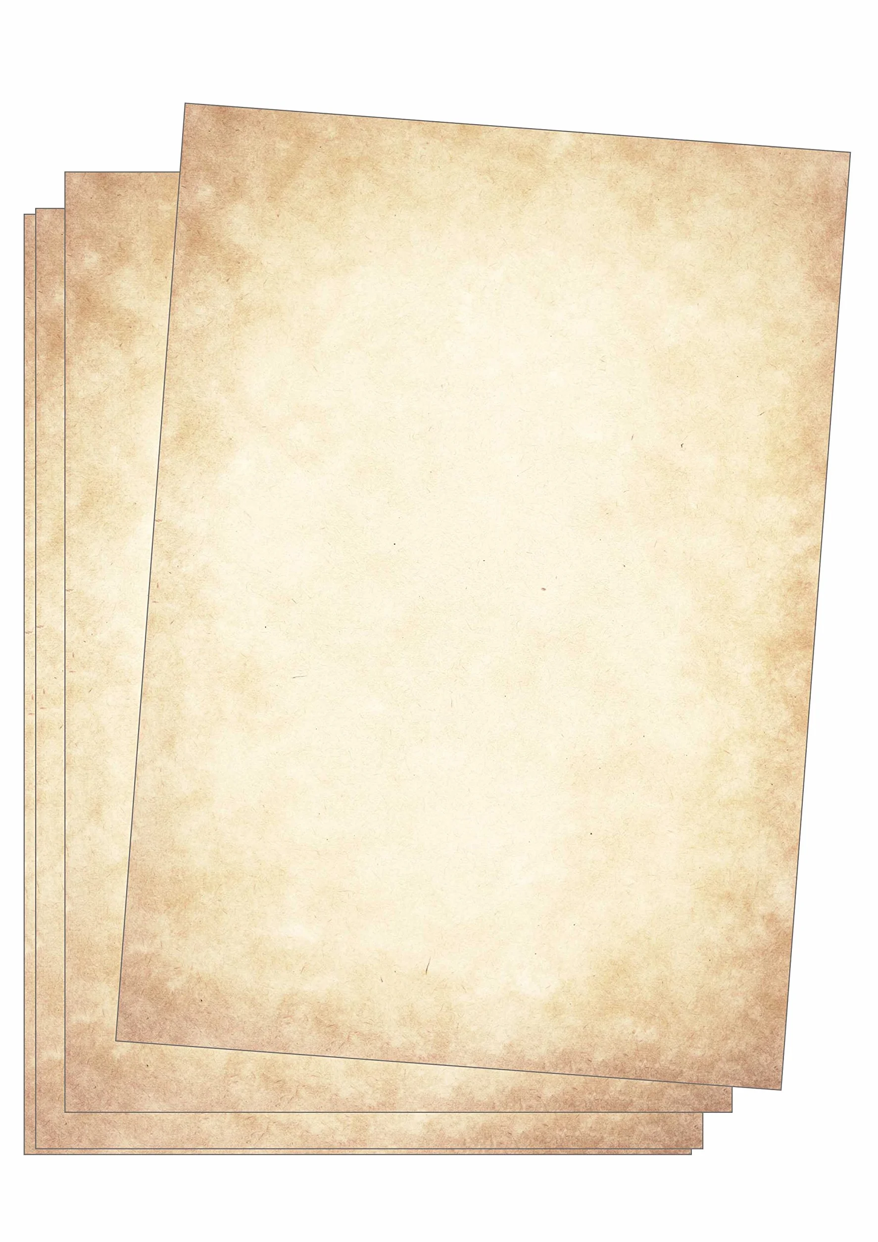 Edition Seidel Carta da Lettere Vintage A4 120 g/m² Marrone Pergamena
