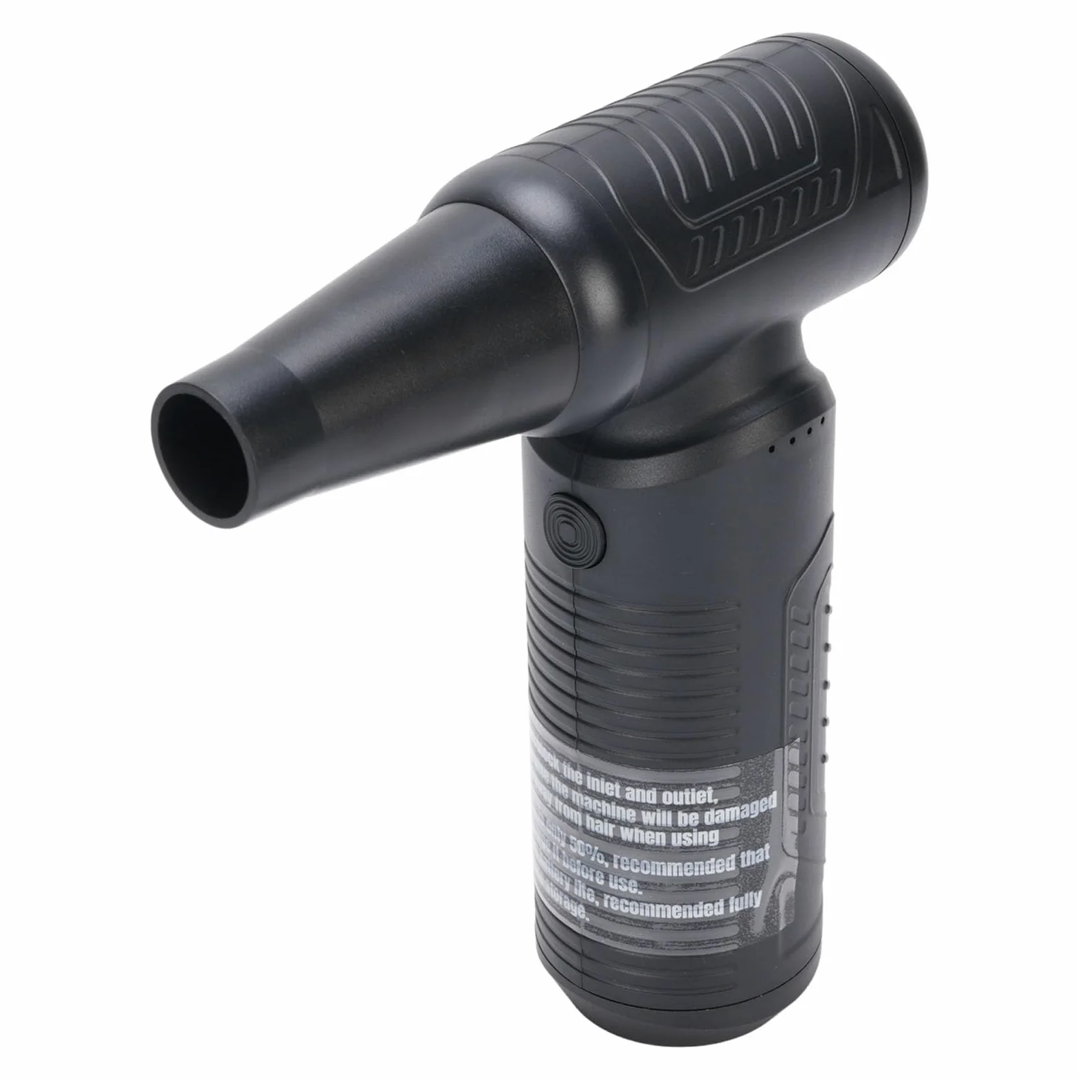 Rengue Soffiatore Ad Aria Compressa 130000RPM, Aspiratore Elettrico 3 Velocità, Batteria 6000mAh Senza Fili con Indicatore di Ricarica, Luce LED per Pulizia Computer, Auto, Gonfiatore