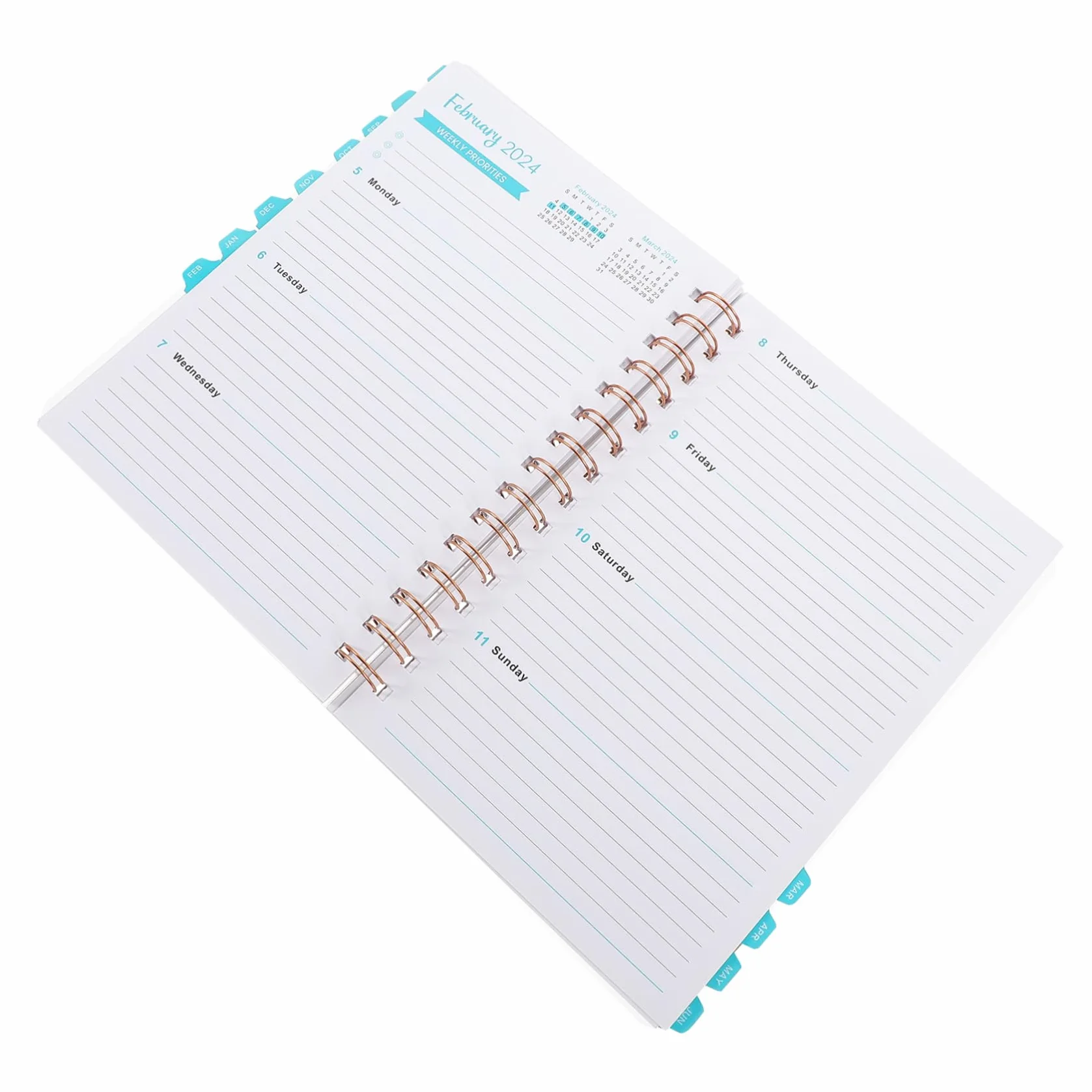 VILLCASE 4pezzi Agenda Accademica Multi- Planner Portatile Per e Scuola Organizzatore Per Studenti e Lavoratori Spessa Anti- Design