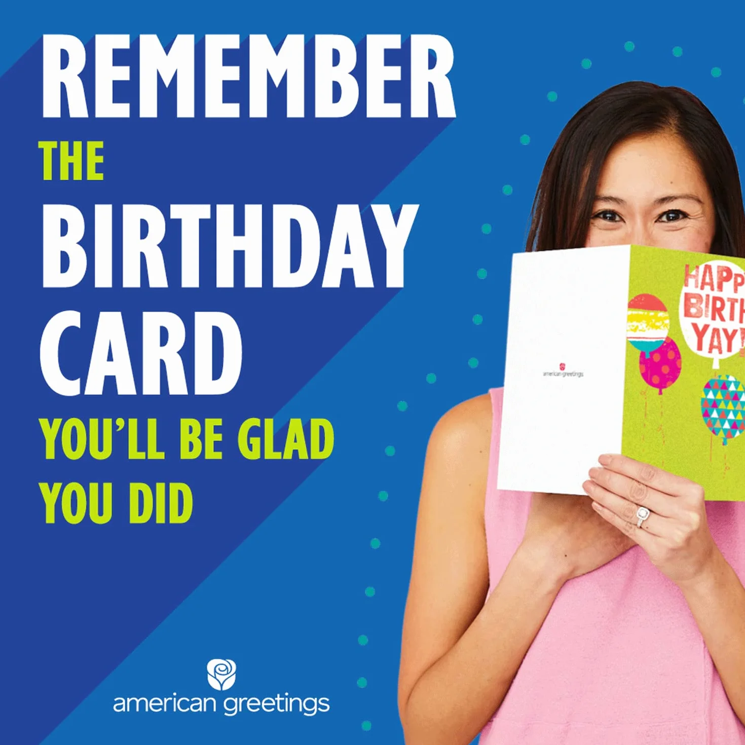 American Greetings Fabulous di compleanno con strass 50