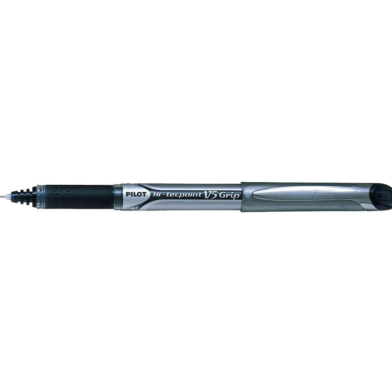 PILOT Set di 12 penne Roller Hi-Tecpoint V5 Grip punta fine, colore: Nero