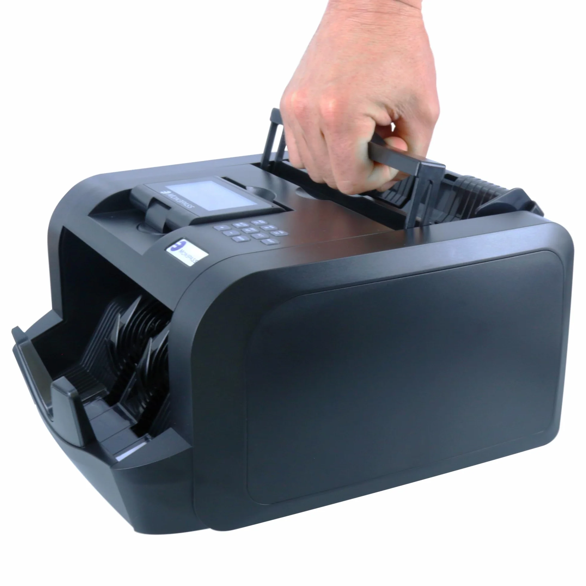Monepass France - Contabanconote + Valorizer su registro ordinato, quintuple rilevamento UV/MGI/MGT/IR/2D, garanzia 2 anni