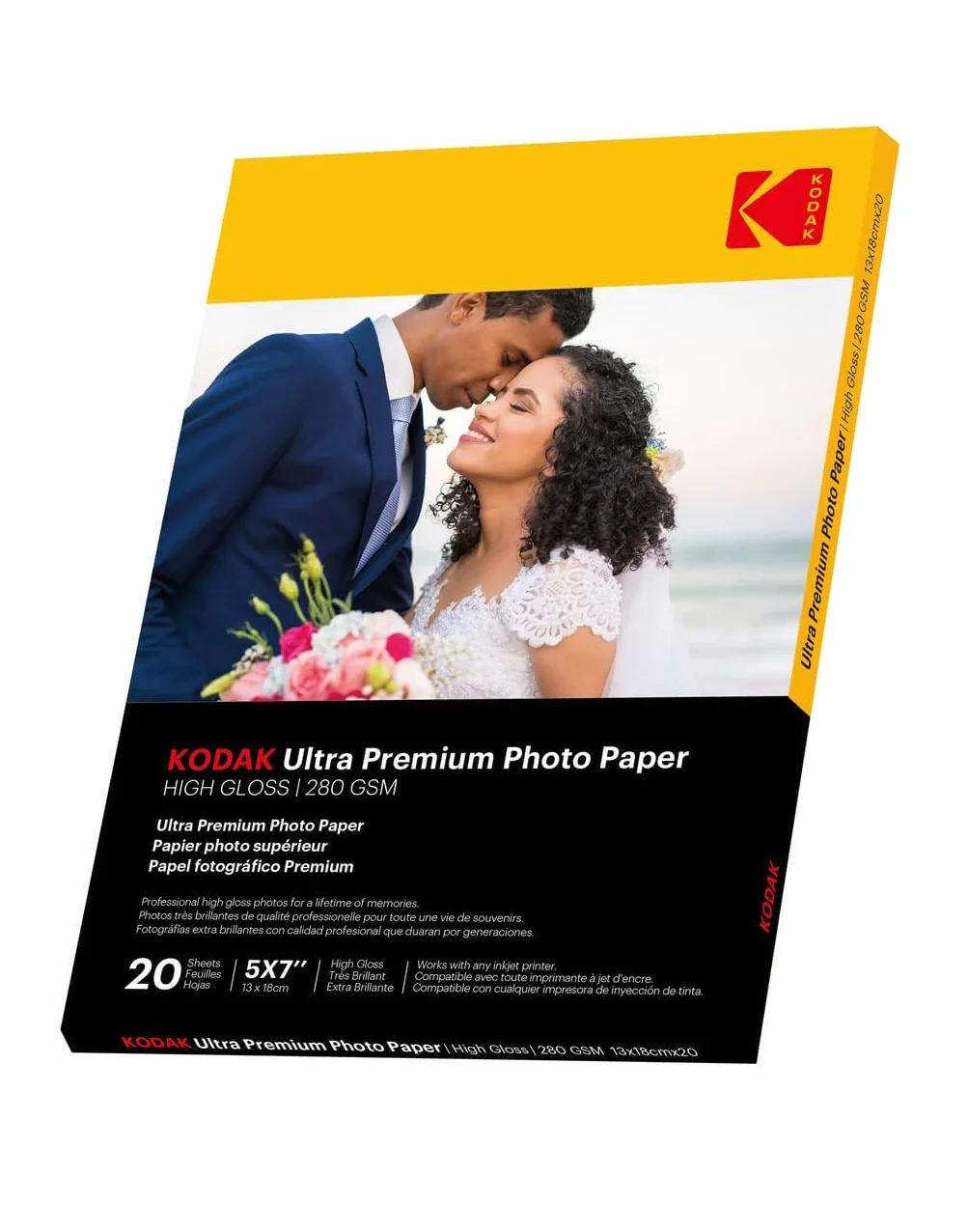 KODAK Ultra Premium Photo Paper Lucida 13x18 cm 280g/m² 20 Fogli