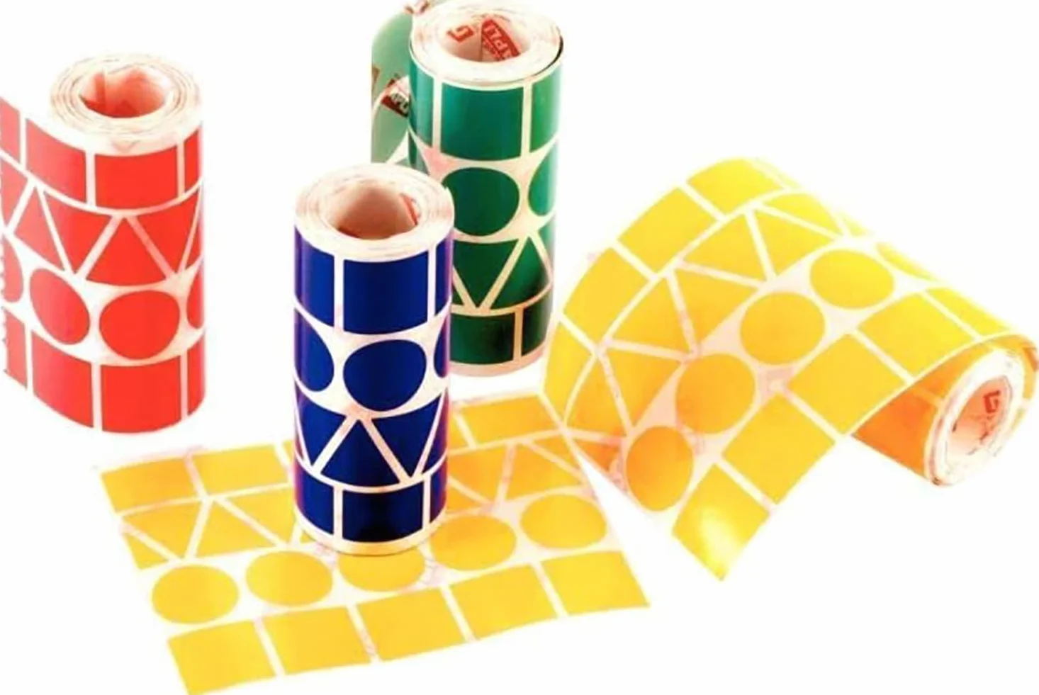 Apli Set 4 Rotoli Etichette Adesivi