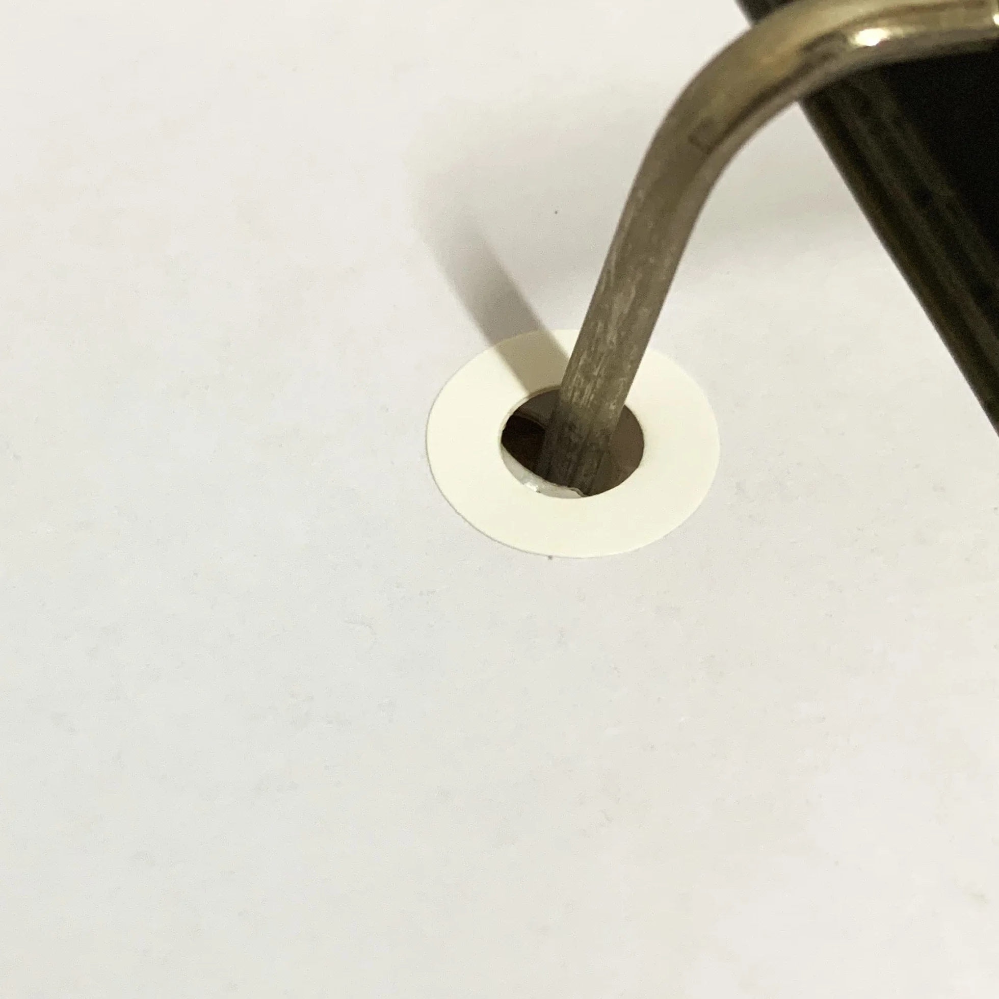Etichette Rinforzo Fori Anelli Autoadesiva 2000 Pezzi Bianco