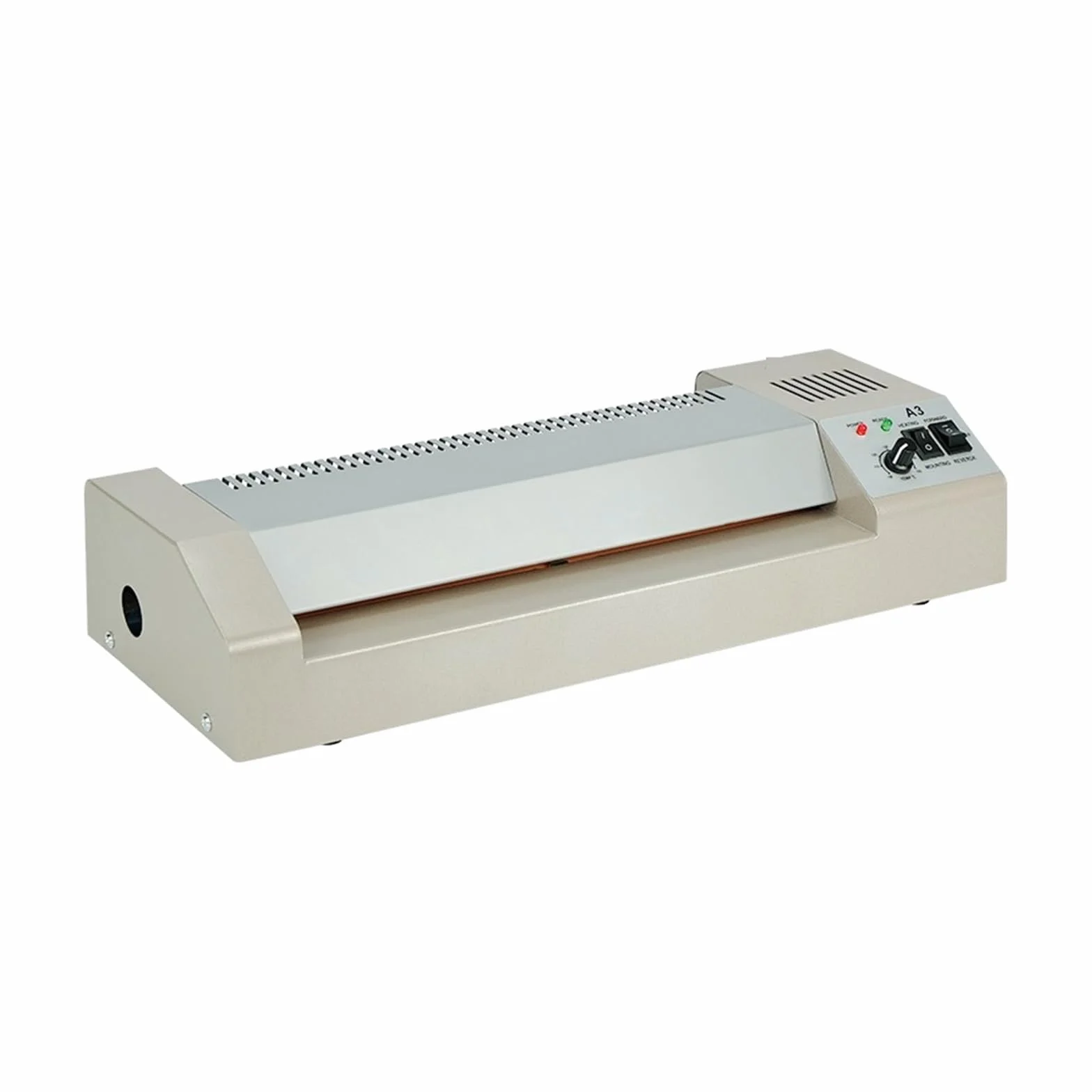 Plastificatrice, macchina plastificatrice, Macchina for laminazione fotografica LM-320 Macchina for laminazione fotografica a caldo e a freddo, 4 rotoli, pellicola for buste A3 e A4 per uso in ufficio