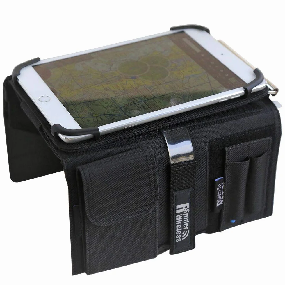 Pilot - Kneeboard con portablocco in alluminio, compatibile con Apple iPad Mini 3 e 4 da 7,9", dispositivi Android di dimensioni simili