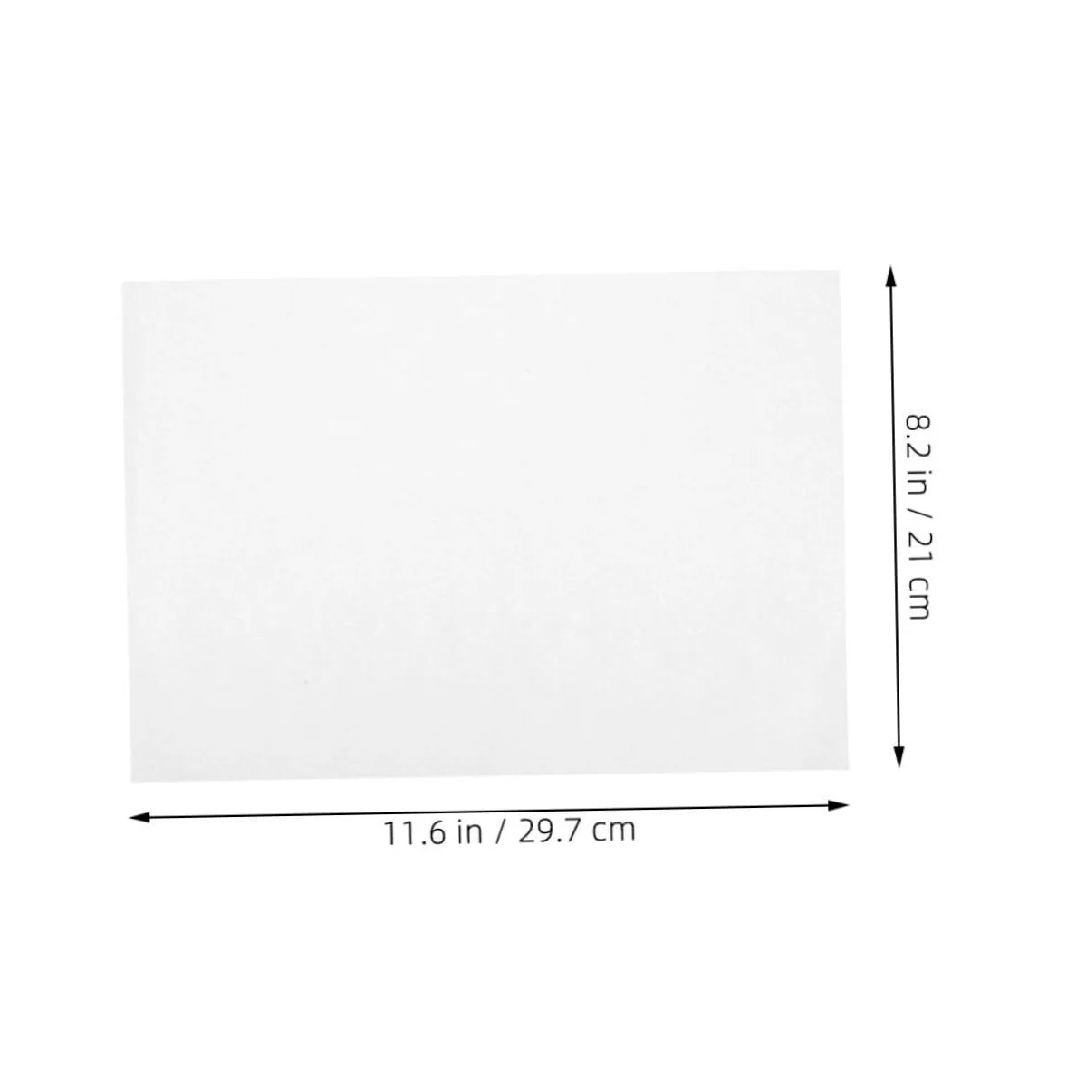 Carta per Etichette Autoadesive A4 Termica Bianca 100 Fogli Reutilizzabile per Stampanti Laser e Inkjet