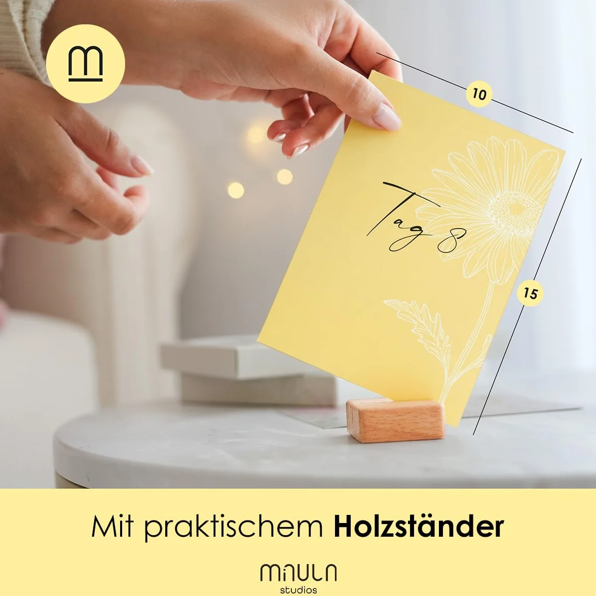 Adventskalender 2024 Donne 31 Achtsamkeitsübungen Frauen Achtsamkeit Motivation Tischkalender Milula