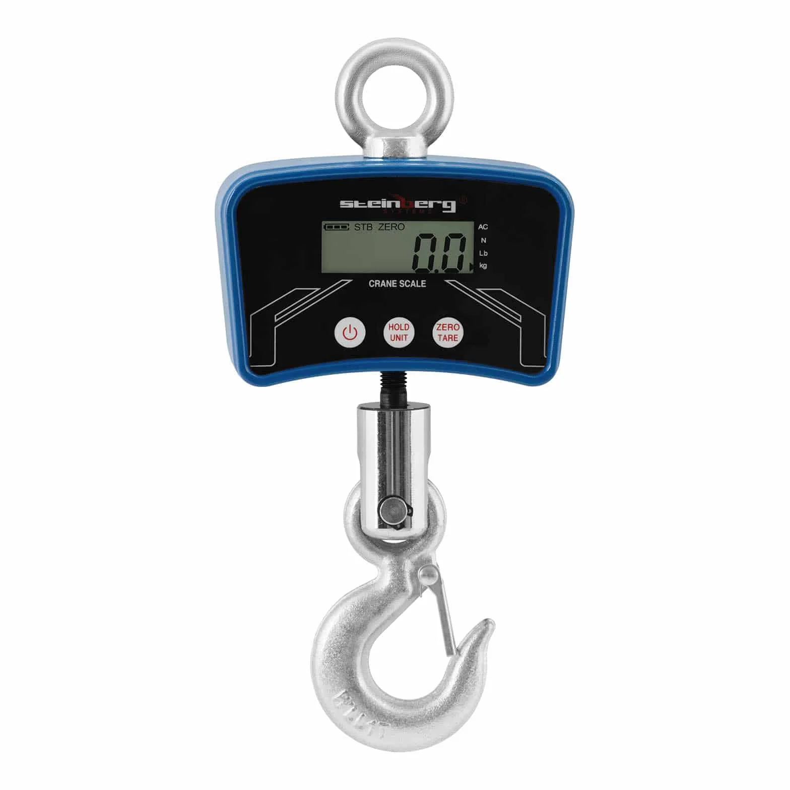 Steinberg Systems SBS-KW-1TC Bilancia Sospesa Dinamometro Display LCD 1000/0,2 kg