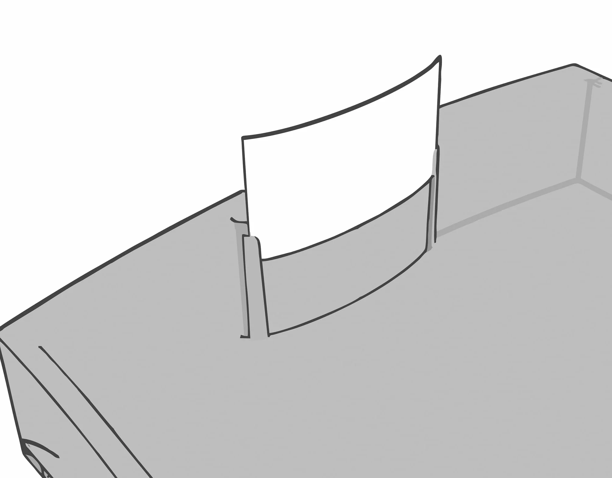 Cassettiera HAN IMPULS 2.0 – Design accattivante abbinato a una qualità eccellente. Con 4 cassetti chiusi per DIN A4/C4, nero-traslucido, 1012-363