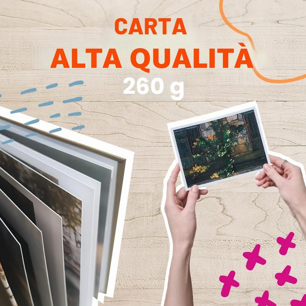 Stampa foto 10x15 cm opaca lucida bordo bianco 20 sztuk