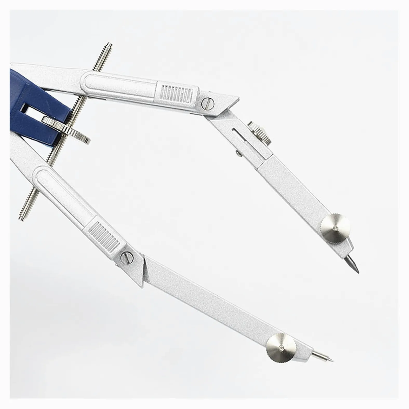 SISWIM Compasses Bussole Multifunzione Strumenti di Disegno - Compasses Set di Disegno a Bussola in Metallo Professionale ad Alta precisione 1 PZ. con Matita-Piombo Forniture Tecniche di Disegno