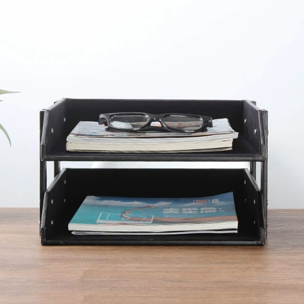 Reggi Libri, Fermalibri Scaffale Per Scaffali Con Cartelle A Doppio Strato, Utilizzato Per Per In Pelle Per Uso Domestico Per Hotel, Creativi Ufficio Casa Scrivania