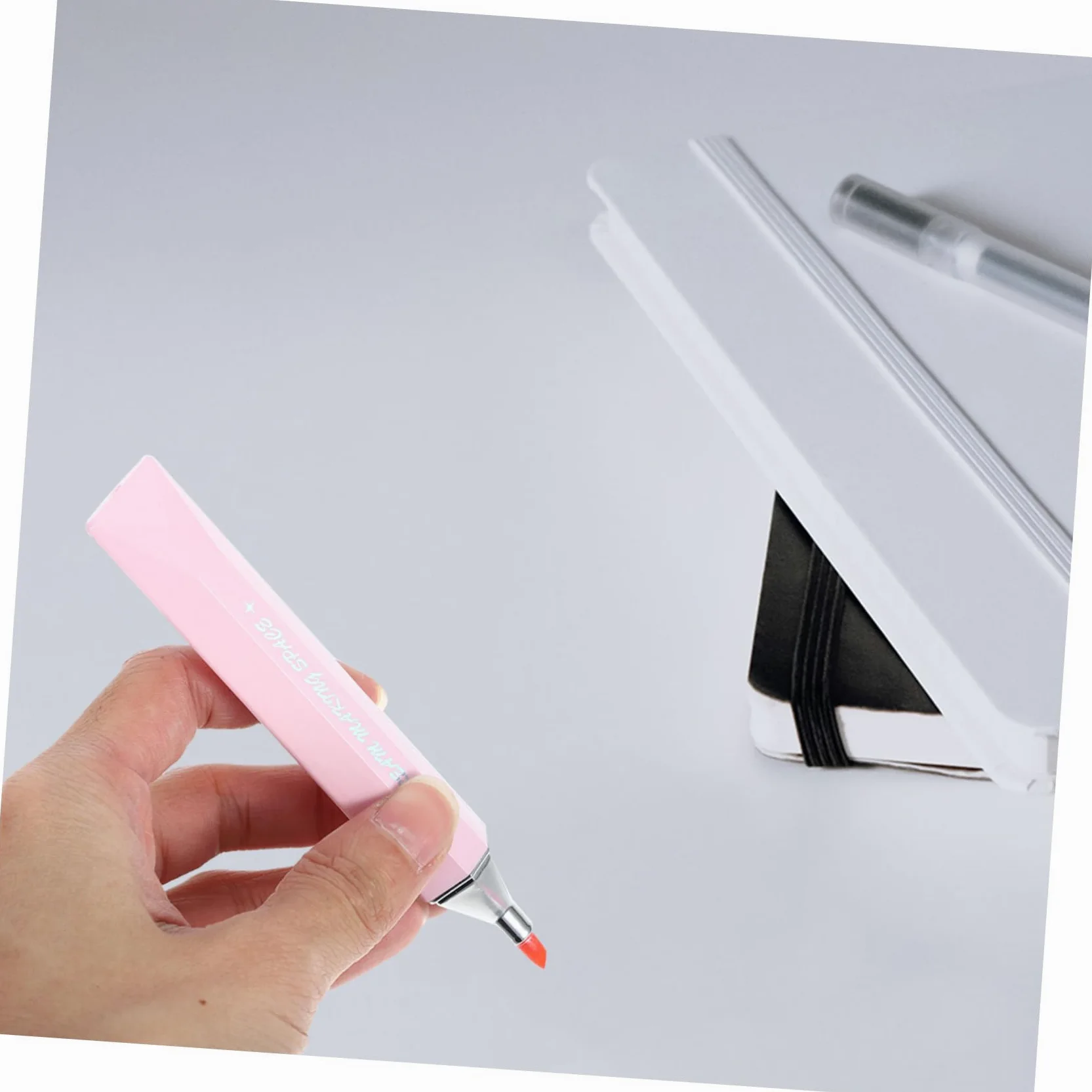 Tofficu 12pezzi Evidenziatori Punta Fine Per Studio e Ufficio Marker Colorati Per Note e Per Insegnanti e Studenti Set e Comodo