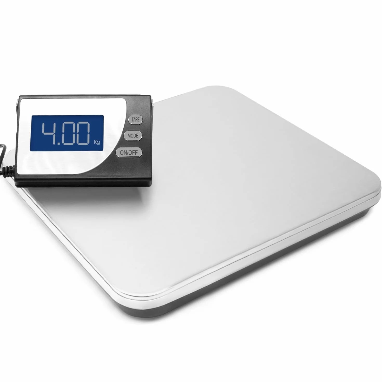 Futura - Bilancia digitale per pacchi da spedire, resistente, bilance postali elettriche, pesa fino a 100 kg con precisione di 100 g