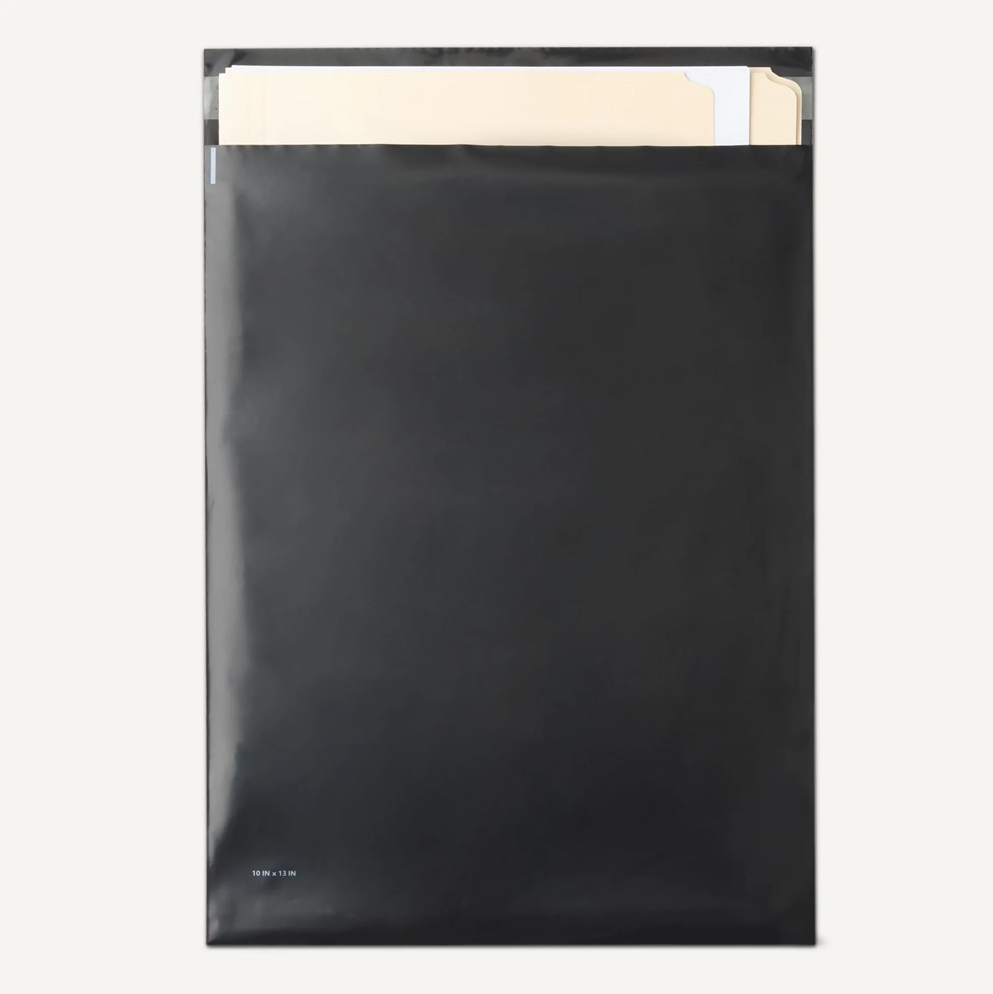 Amazon Basics koperty samouszczelniające polietylenowe czarne 25,4 x 33 cm 100 sztuk