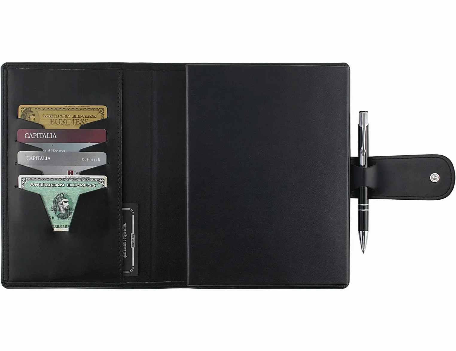 Progressio Agenda giornaliera 2027 similpelle CLASSIC 12 mesi A5 15x21cm Nero