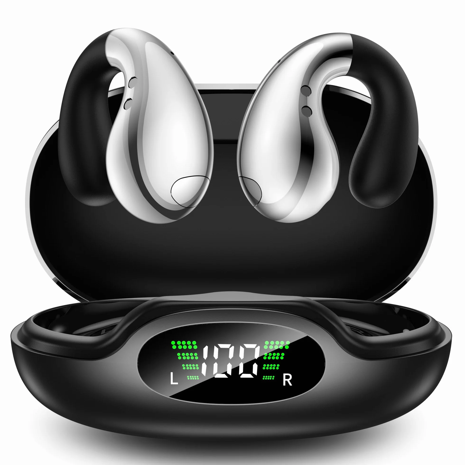 Boytond Traduttore Vocale Istantaneo Multilingue - Auricolari Per Traduzione Simultanea In Tempo Reale, Cuffie Con Traduzione Multilingue Per Studio, Business e Viaggi Internazionali