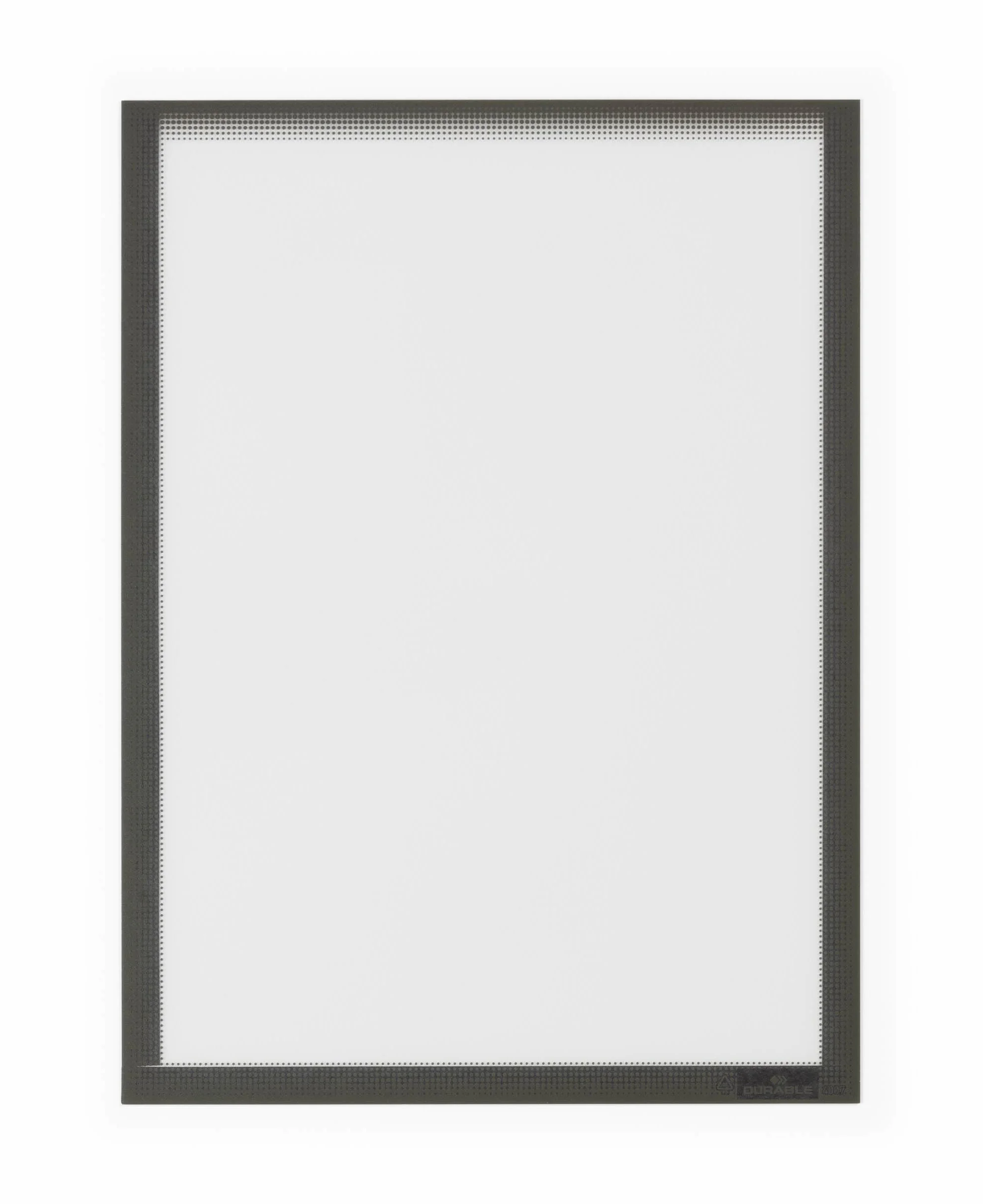 Durable Tasca porta documenti da parete A4 magnetica, per superfici in metallo, accessori ufficio, cornice magnetica, conf. 5 pezzi, antracite, 400757
