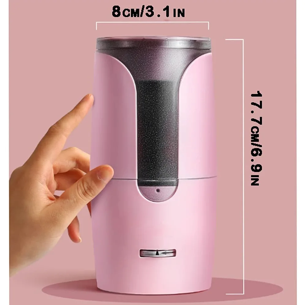 Temperino Affilatrice elettrica Affilatrice semplice e creativa USB con lama a spirale più forte la migliore temperatura della scuola portatile manovella temperamatite (Color : A)