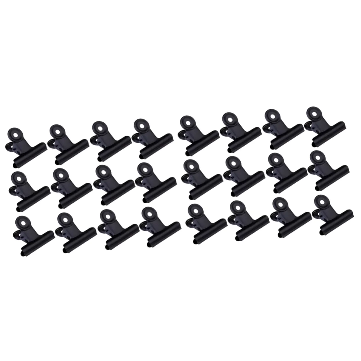 2 Set Di Pratiche Clip Per Raccoglitori in Metallo Da 38 Mm Con Piccolo Foro Per Parete Ufficio Casa Molla Resistente Per Il Fissaggio Di Documenti 30 Pezzi * 2