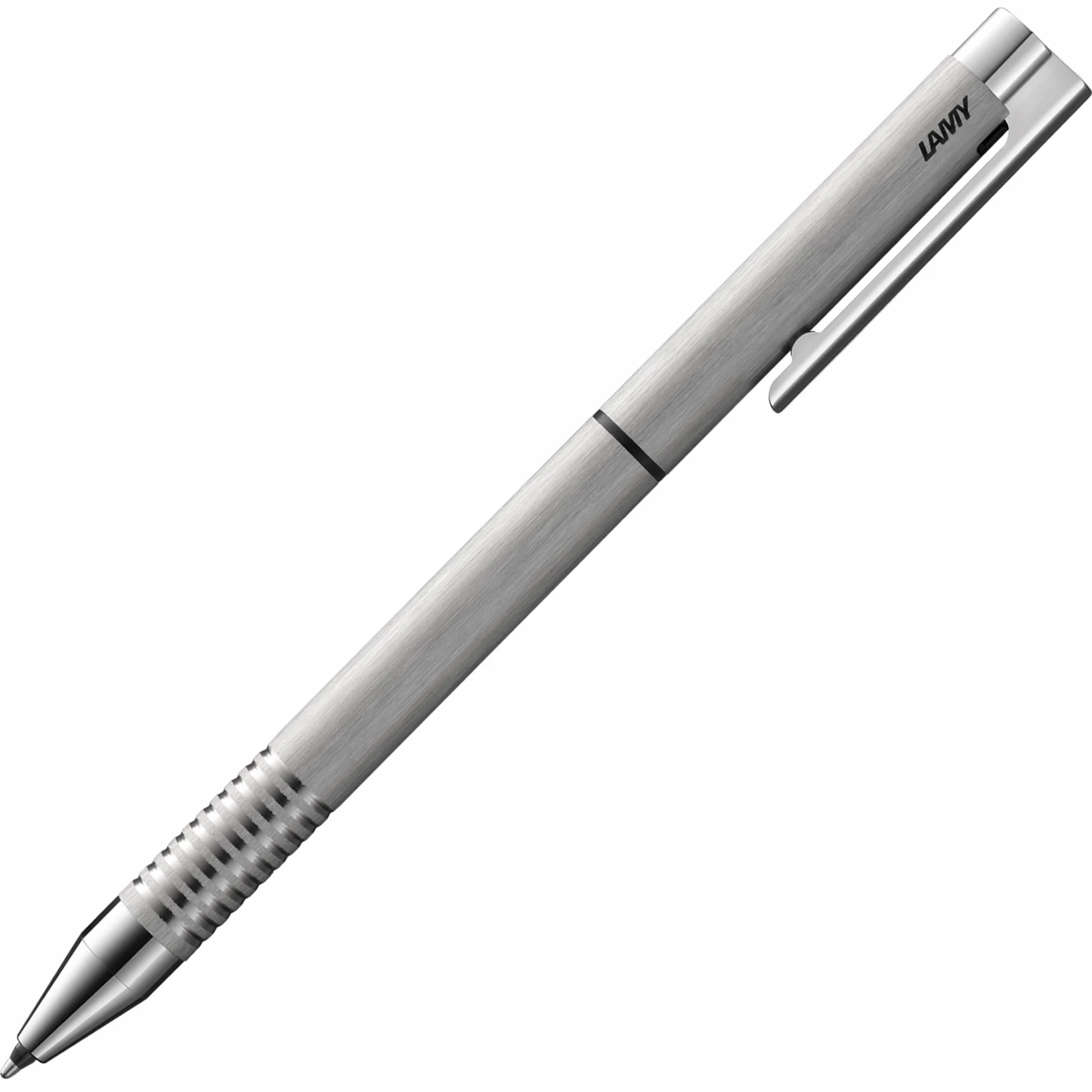 Lamy Logo Twin, penna multifunzione con custodia in pelle, set portamine e penna a sfera in uno, con mina M 21, colore nero e mina fine M 41 (0,5 mm)