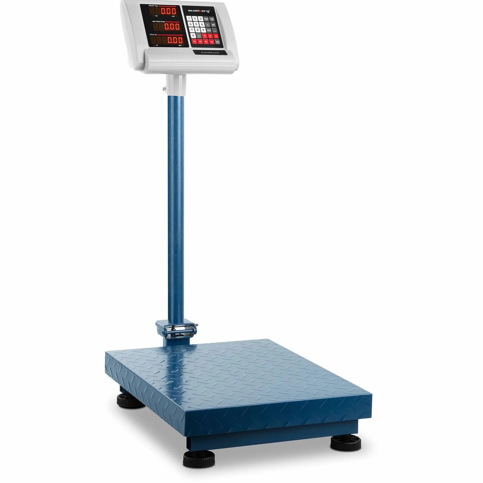 Steinberg Systems SBS-PF-300/50C Bilancia a piattaforma Pesapacchi Professionale 300 kg 50 g Acciaio Inox 230 V