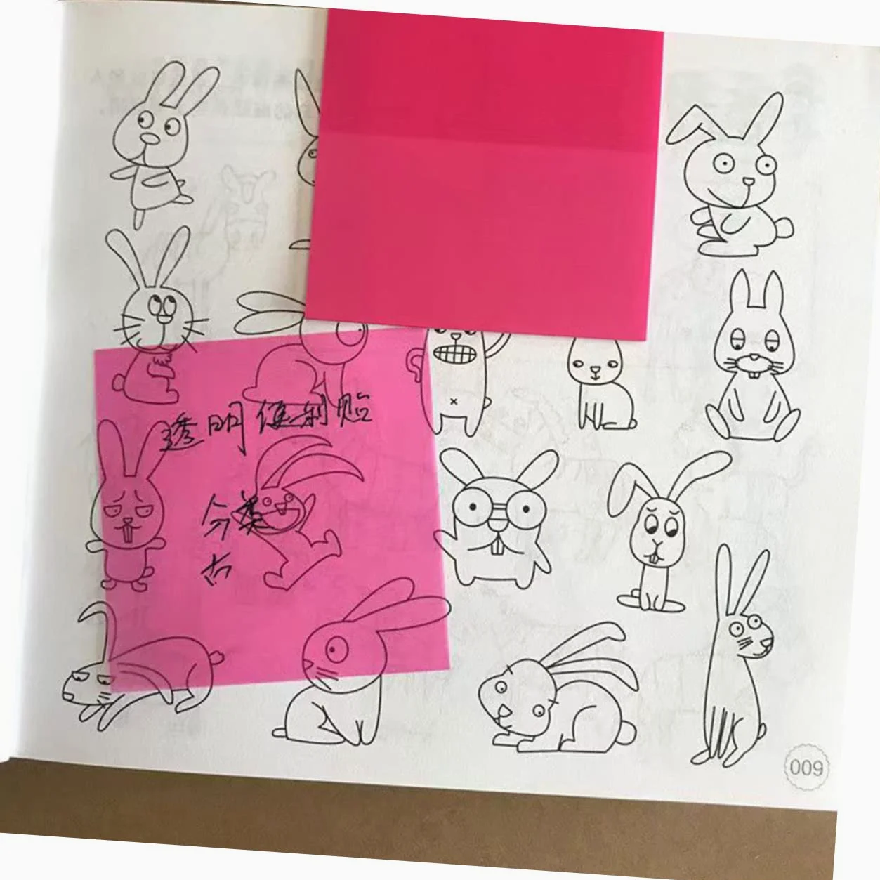 NUOBESTY 24pezzi Foglietti Adesivi Colorati Trasparenti Da Note Adesive Pratiche Per Scuola e Ufficio Utilizzabili Su Superfici Varie Come Muri e Computer Per Archiviazione e Studio