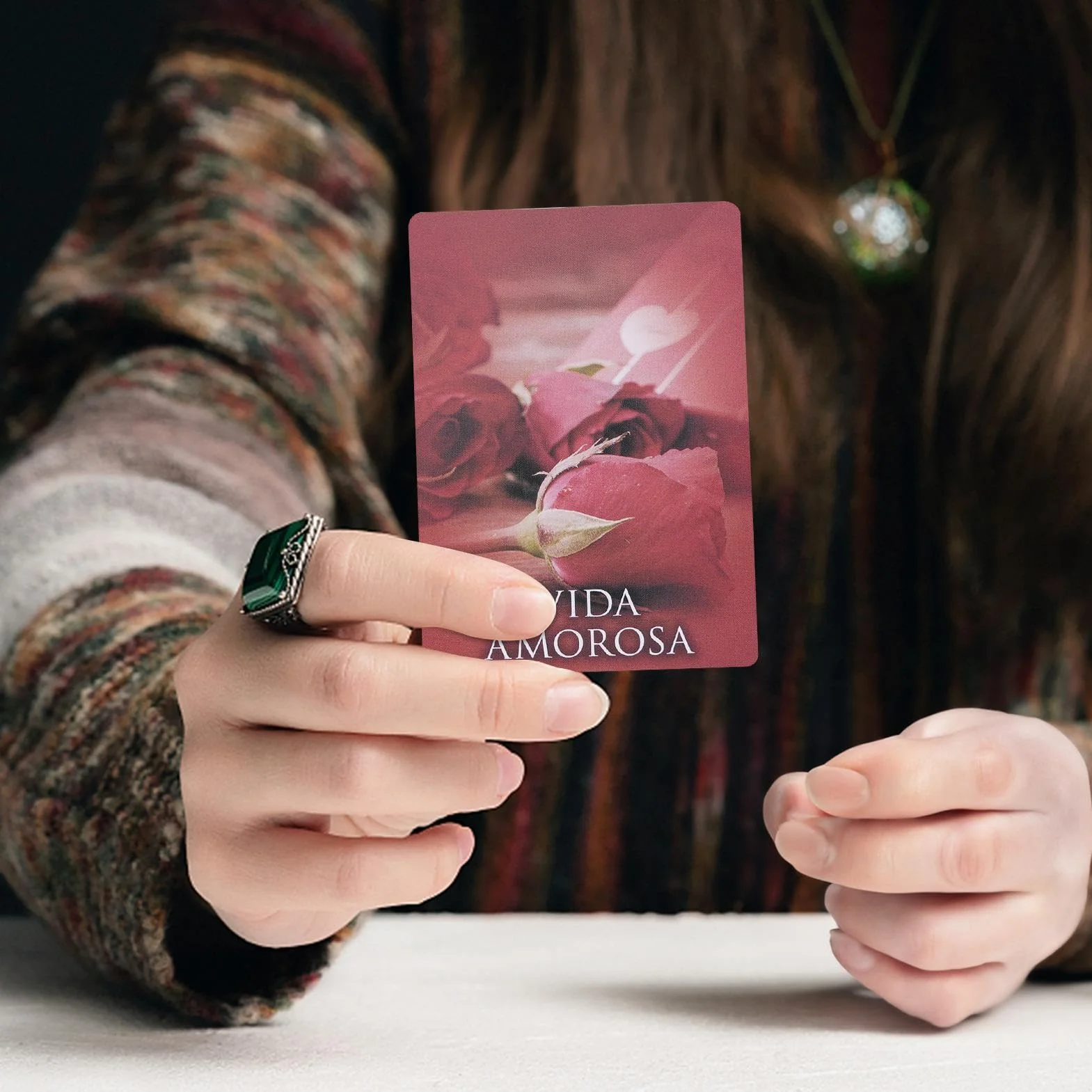 Carte Di Tarocchi Per Principianti - Gioco Di Società Coinvolgente, Carte Oracle Di Vita Passata Stampa Chiara