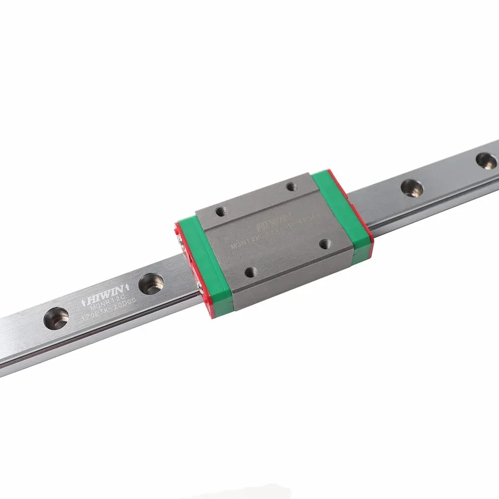 Carrelli originali Hiwin MGN12 400mm L MGNR12C Guide lineari 1 pz 300mm for stampante 3D BLV MGN Cube Guida lineare Hiwin MGN12H(500mm)