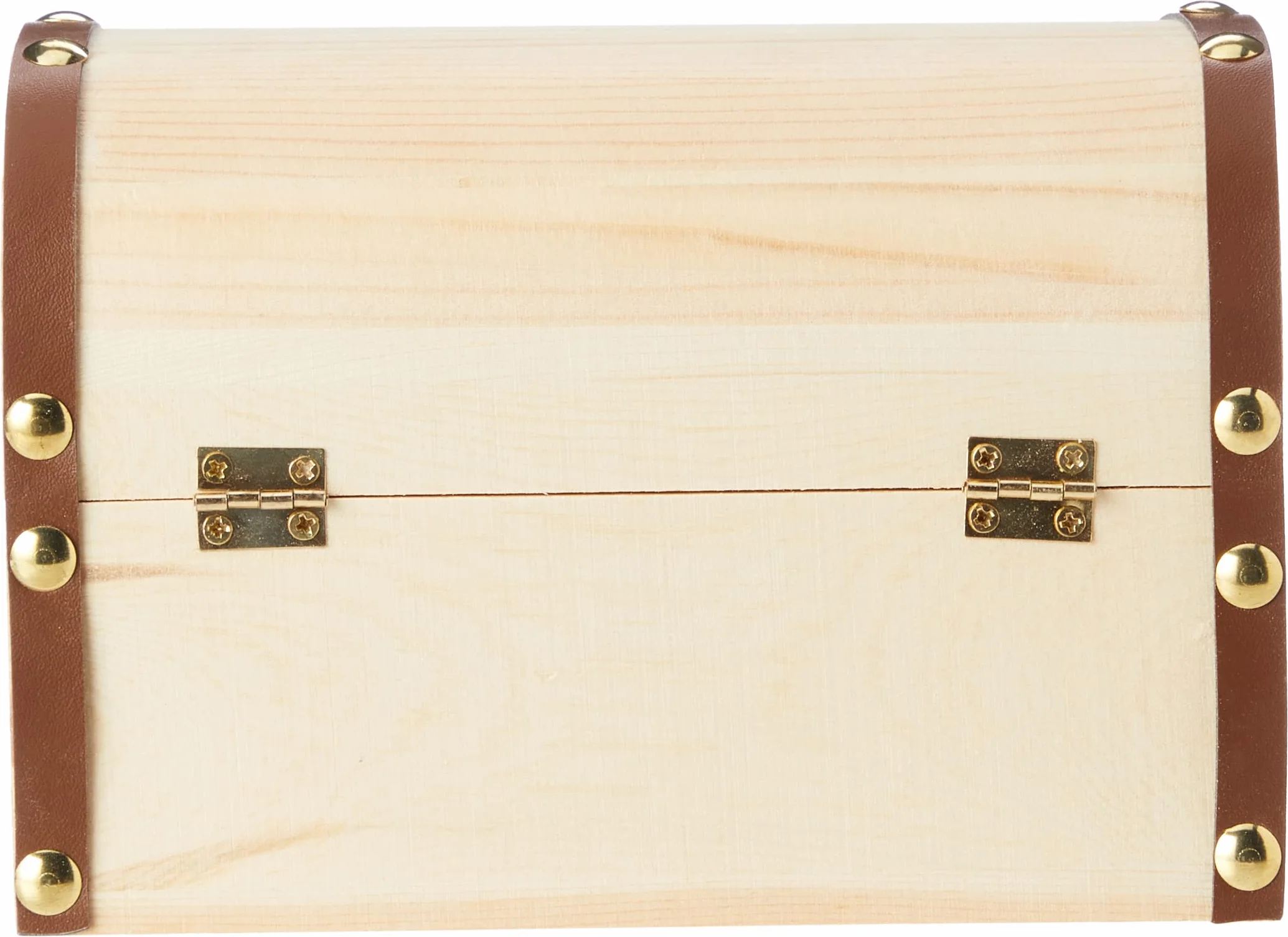 Glorex Scrigno in Legno di Pino Naturale 18 x 13 x 12,5 cm FSC per Dipingere e Decorare