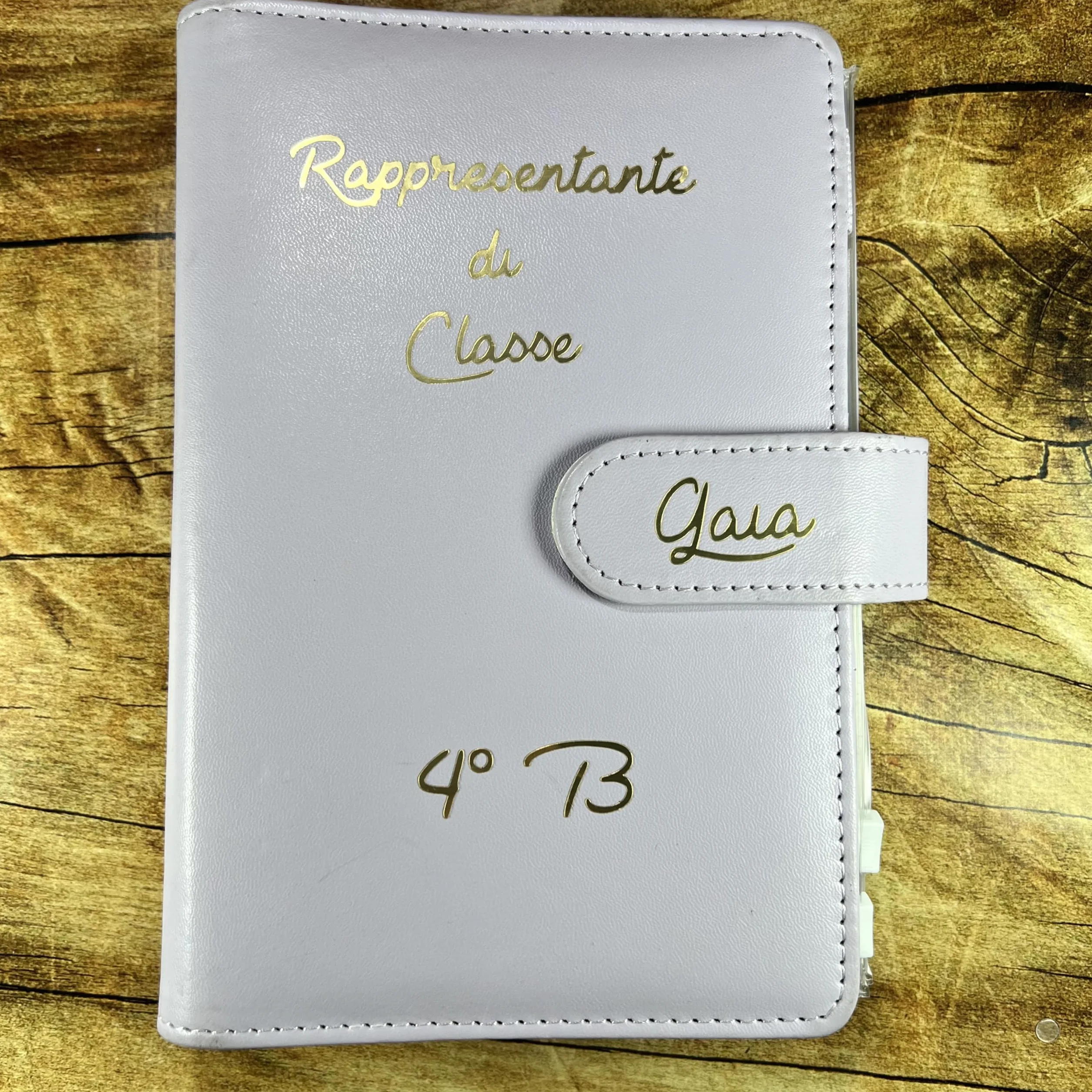 Agenda Personalizzata per Rappresentante di Classe – Buste Portasoldi, Fogli per Appunti e Calendario Anno Scolastico Corrente