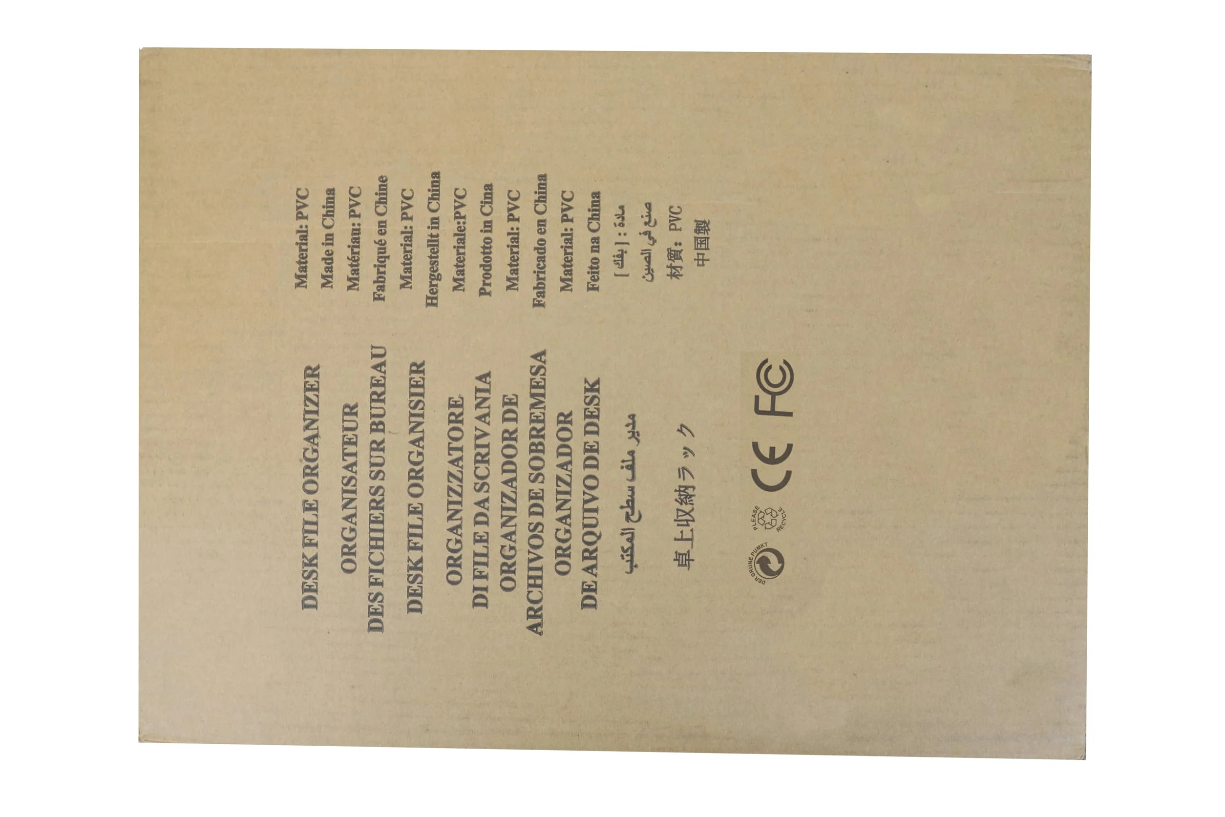 Vassoio per lettere a 4 livelli con porta documenti, vassoio in legno con portapenne, organizer da scrivania per ufficio, portadocumenti, vassoi per documenti A4, per forniture per ufficio