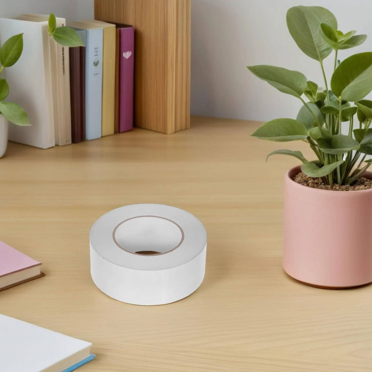 1rotolo Nastro Biadesivo Trasparente Ultra Sottile Adesivo Forte Rimuovibile e Riutilizzabile per Incarto Regali Decorazioni Moquette e Progetti Creativi Tenuta Resistente