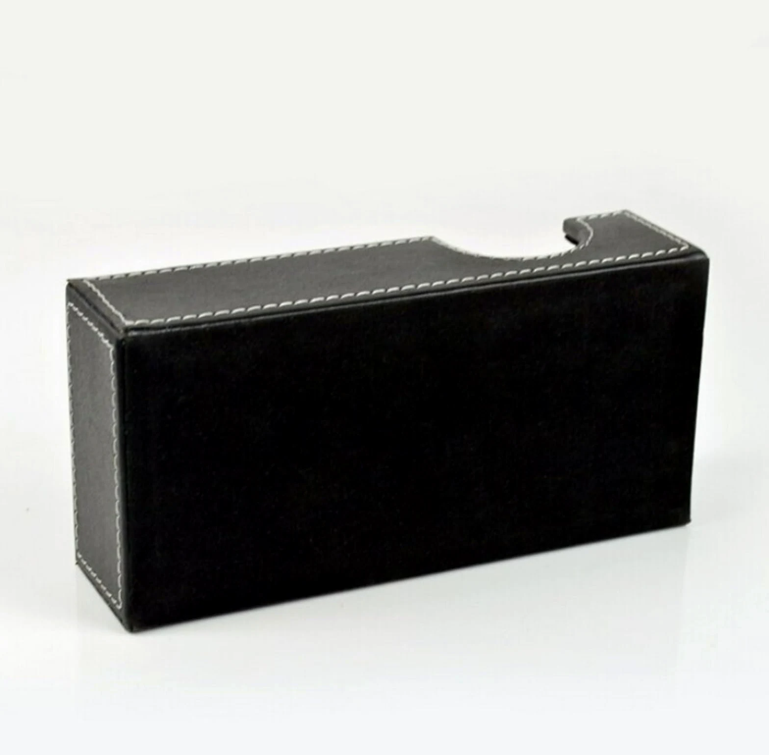 Porta Biglietti da Visita Porta Biglietti da Visita per scrivania Porta Biglietti da Visita Porta Biglietti da Visita per Spazio di Lavoro Porta Biglietti da Visita (Nero 20x5x9,5 cm)