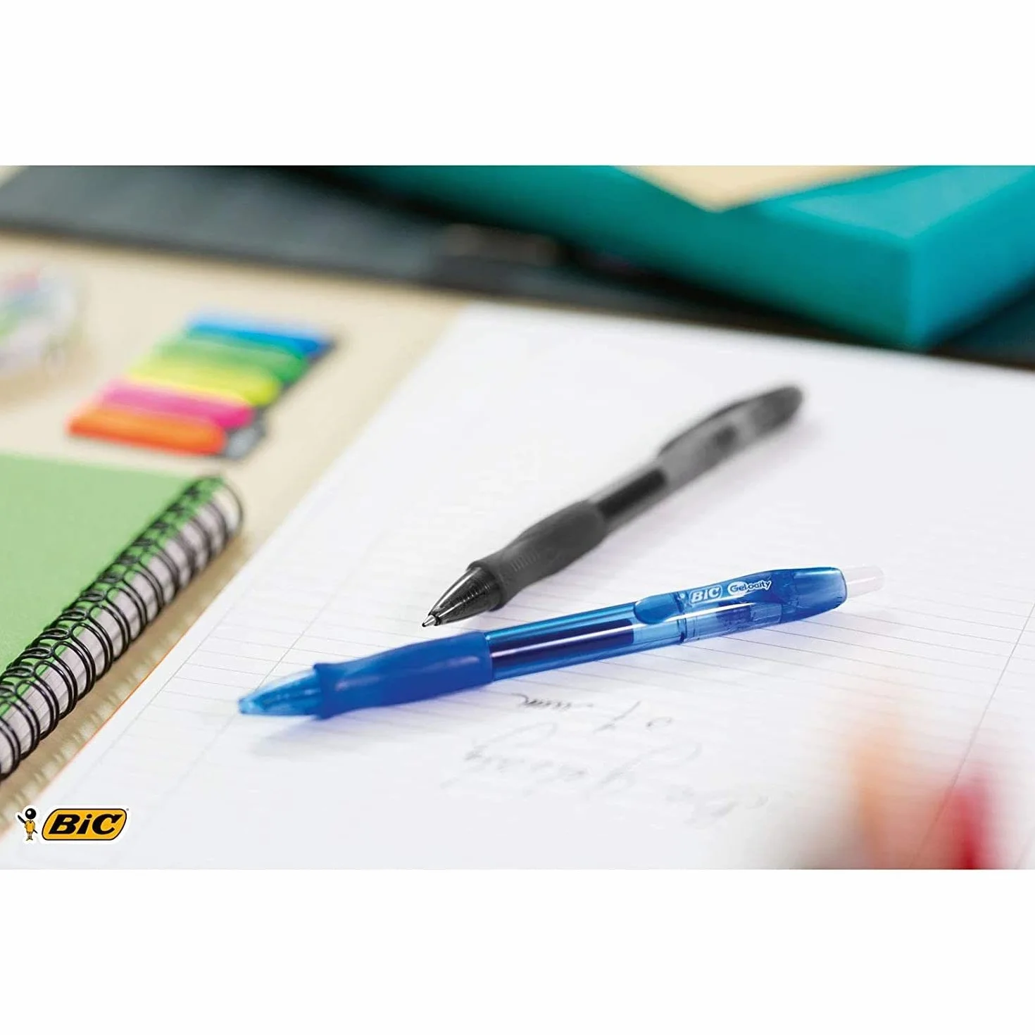 BIC Velocity Grip Matic Penna a Gel Punta Media 0.7mm Confezione 12 Pezzi