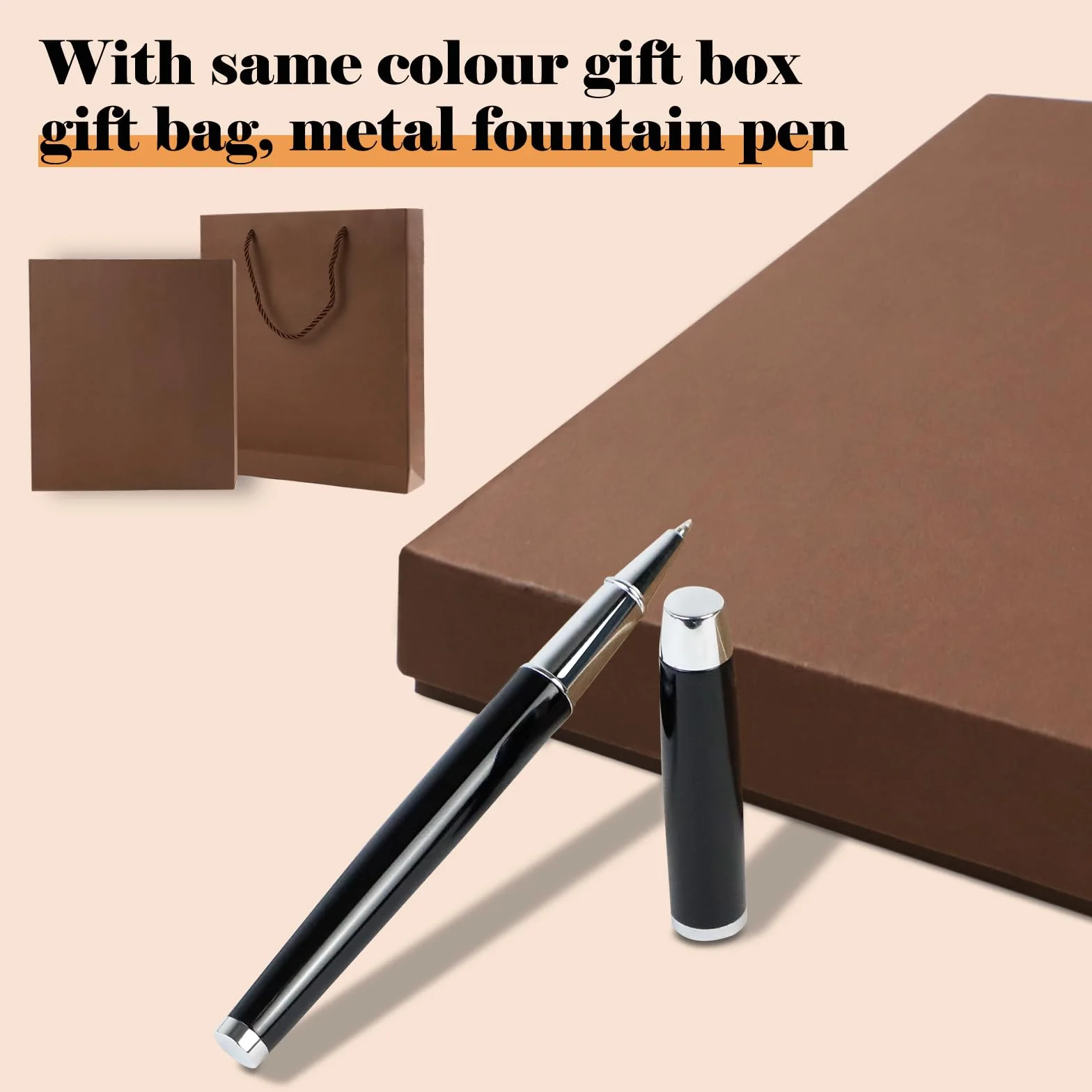 Diario In Pelle Set Regalo, Diario Vintage A5 Con Penna Scatola Regalo Borsa Regalo, Taccuino Personalizzato Classico Quotidiano D'affari, Diari Di Viaggio per Donne Uomini Regalo Di Natale