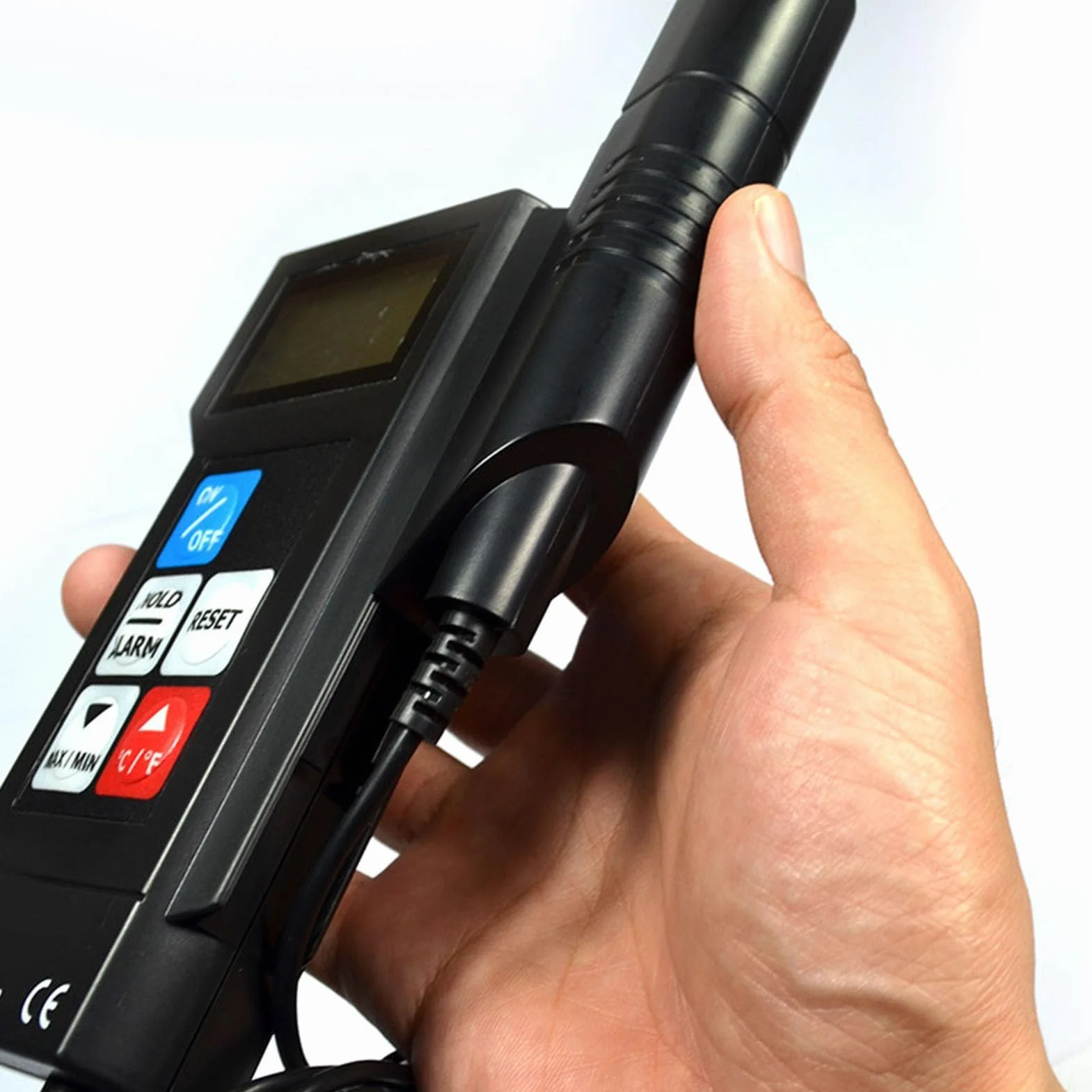 Termometro Elettronico EM502C Alta Precisione per Industria Alimentare con Sonda Digitale Temperatura Acqua