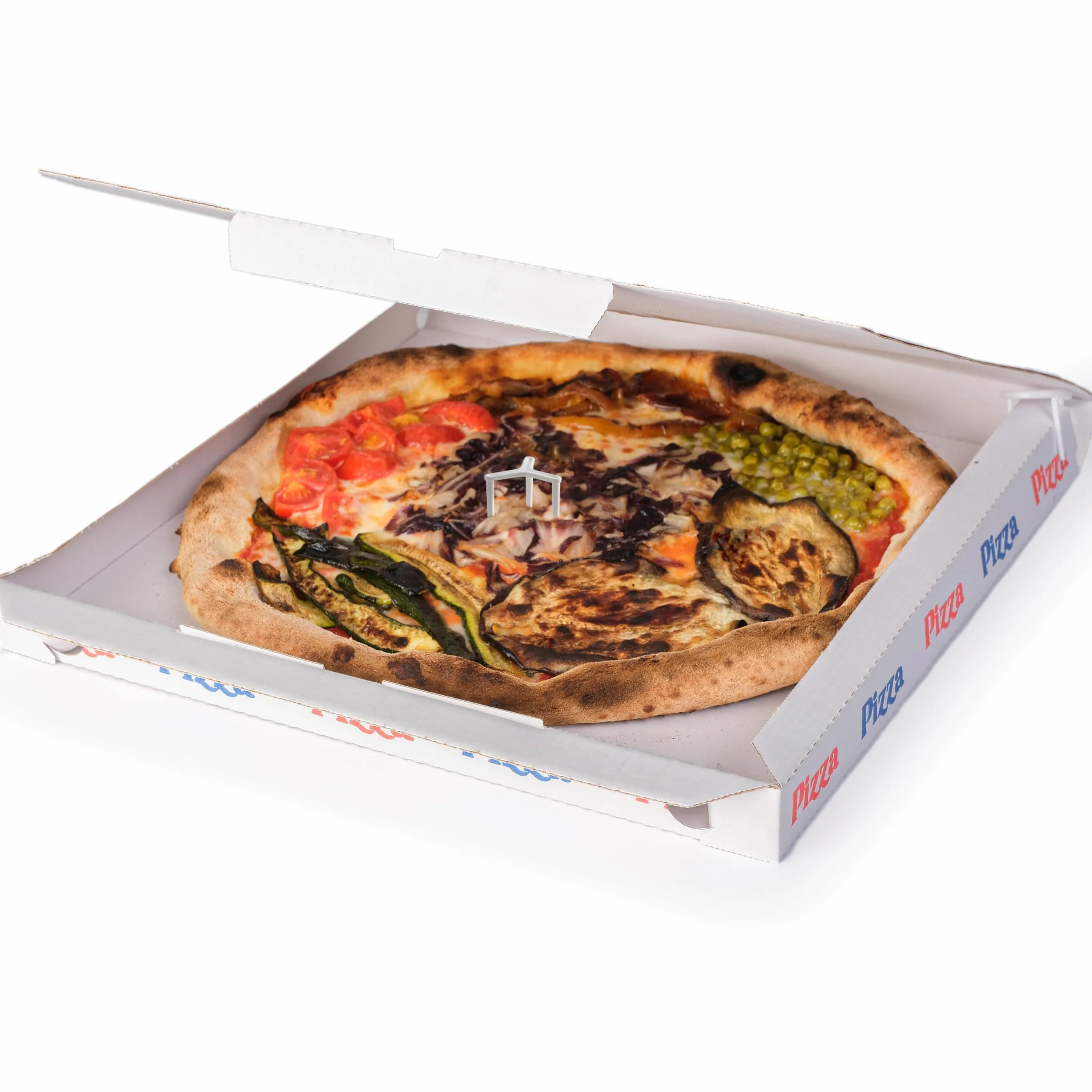 Everest Adv 500 Distanziatori per Scatole Pizza da Asporto 3 cm Supporto Pizza Saver Treppiede Pila Pizza 500 Pezzi