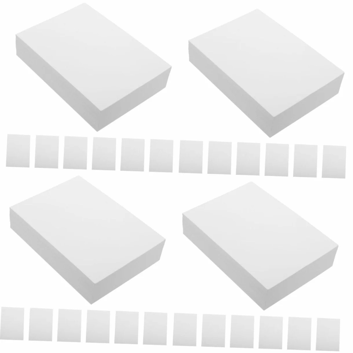 NUOBESTY 400fogli Fotografica Lucida Per Stampante Assorbenza e Asciugatura Per Vividamente Dettagliate