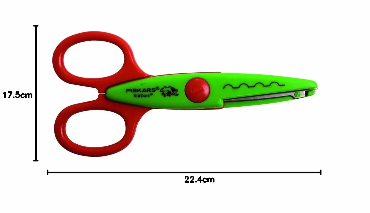 Fiskars Zestaw nożyczek dla dzieci 3 szt. 13 cm stal nierdzewna/tworzywo sztuczne