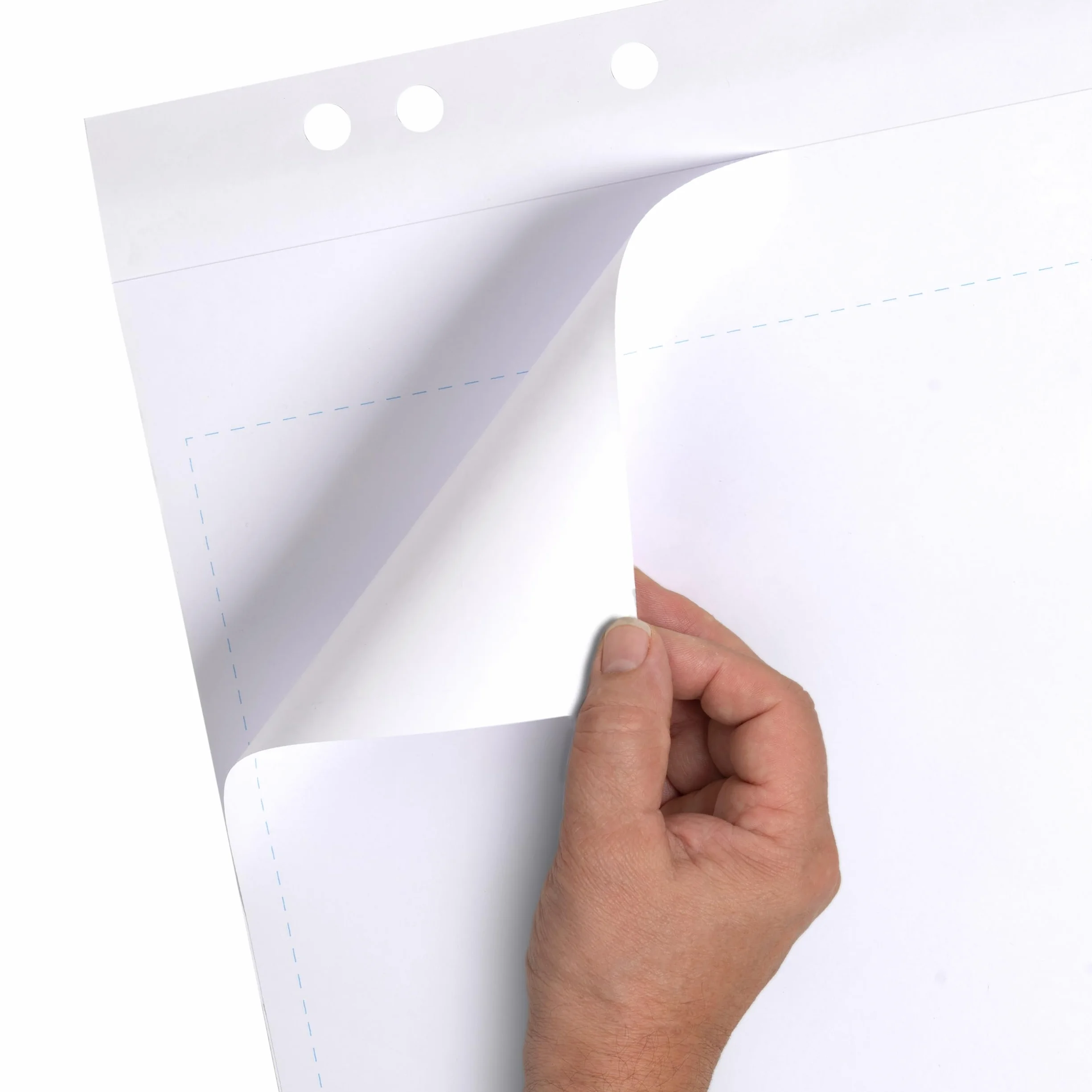 Landré Carta a fogli mobili, 20 fogli per blocco, 6 fori, 5 pezzi