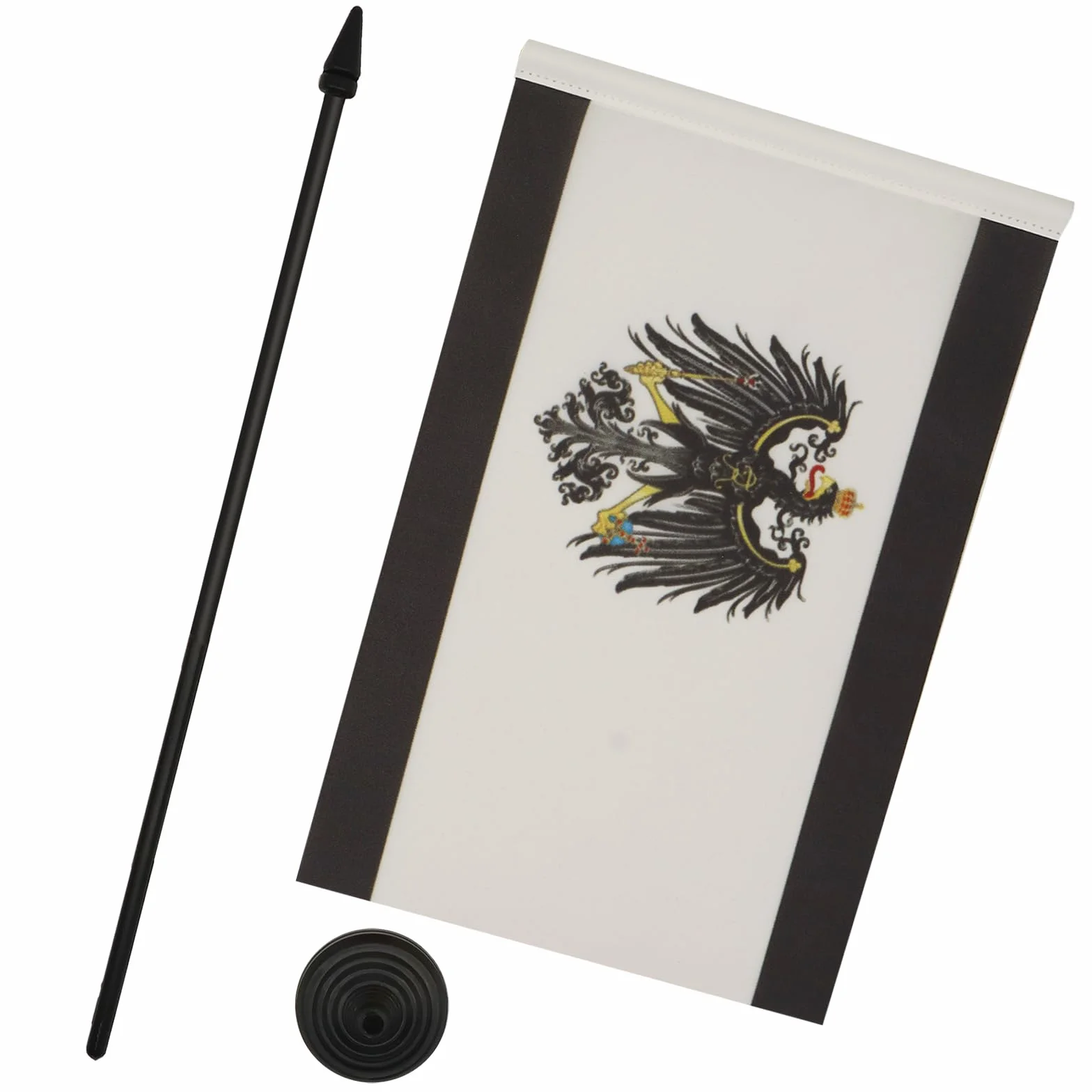 AZ FLAG Bandiera Da Tavolo Regno Di Prussia 1701-1918 21x14 cm