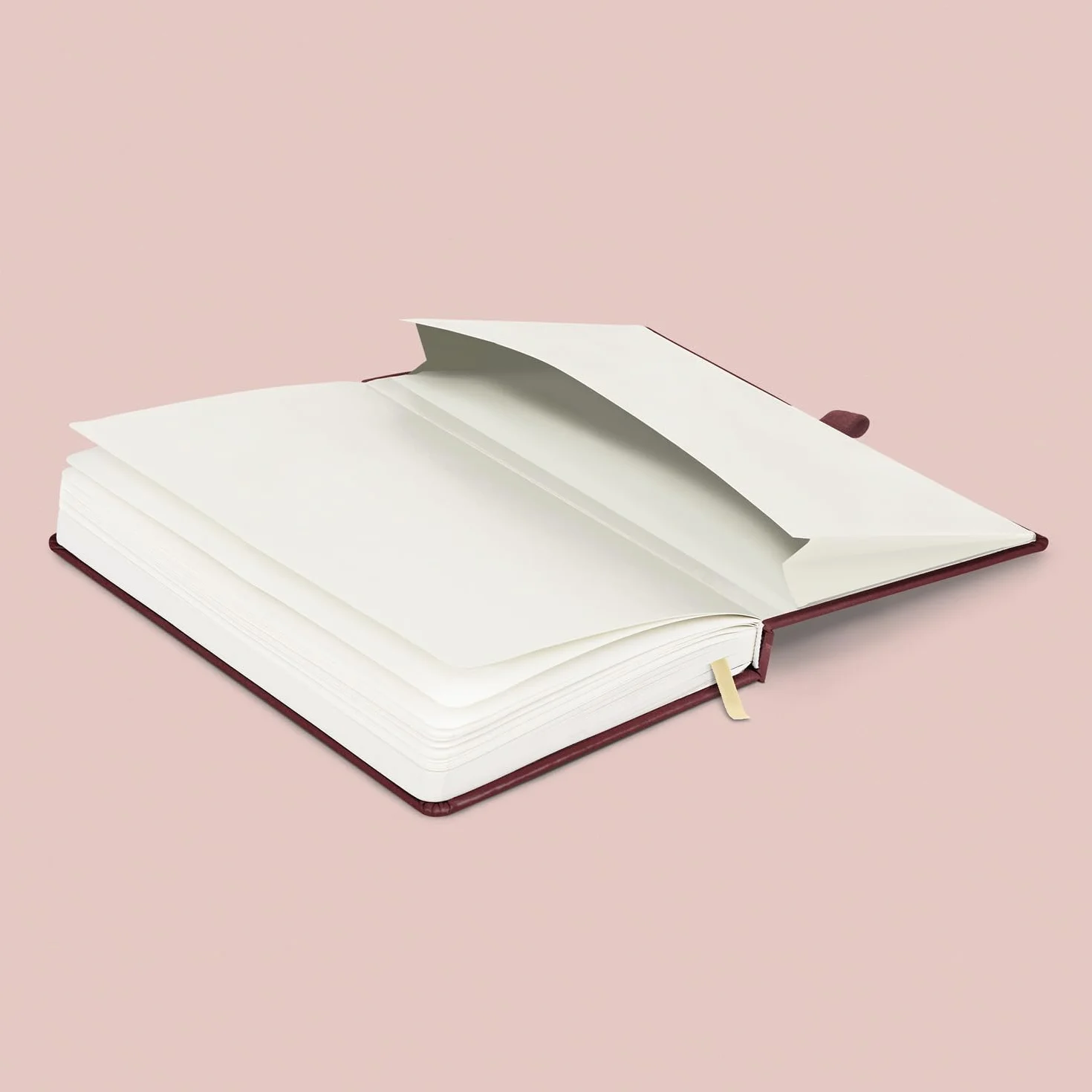 NOTIQUE Taccuino a righe con copertina rigida 15x21cm 192 pagine Bordeaux