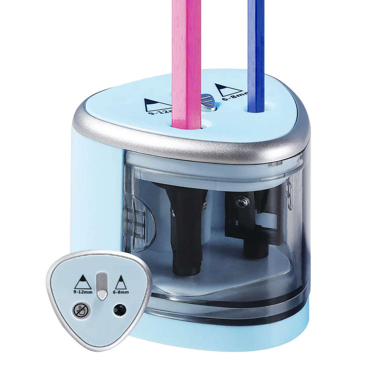 Temperamatite elettrico a batteria per matite colorate da scrivania
