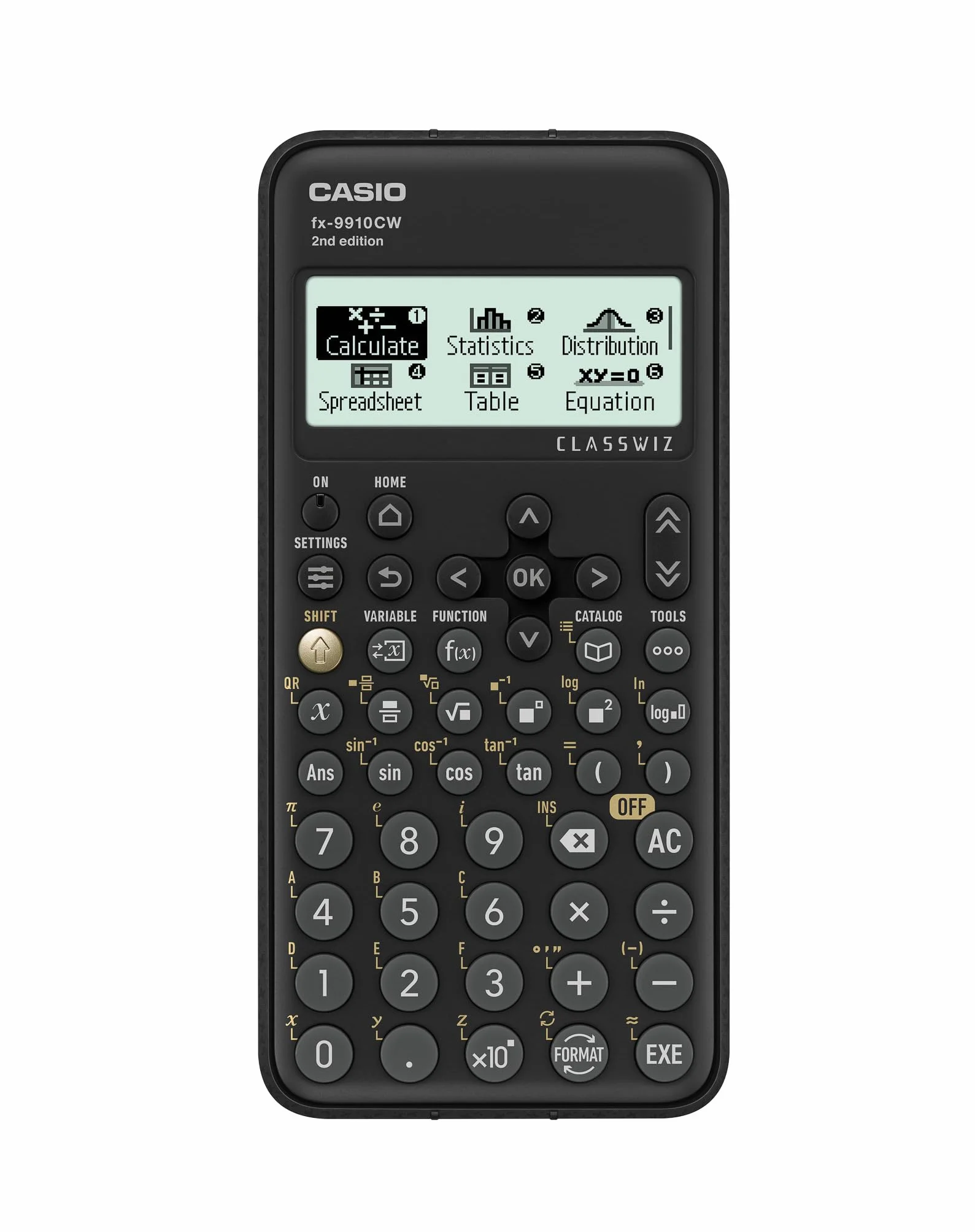 CASIO fx-9910CW Classwiz, calcolatrice scientifica avanzata | Nero