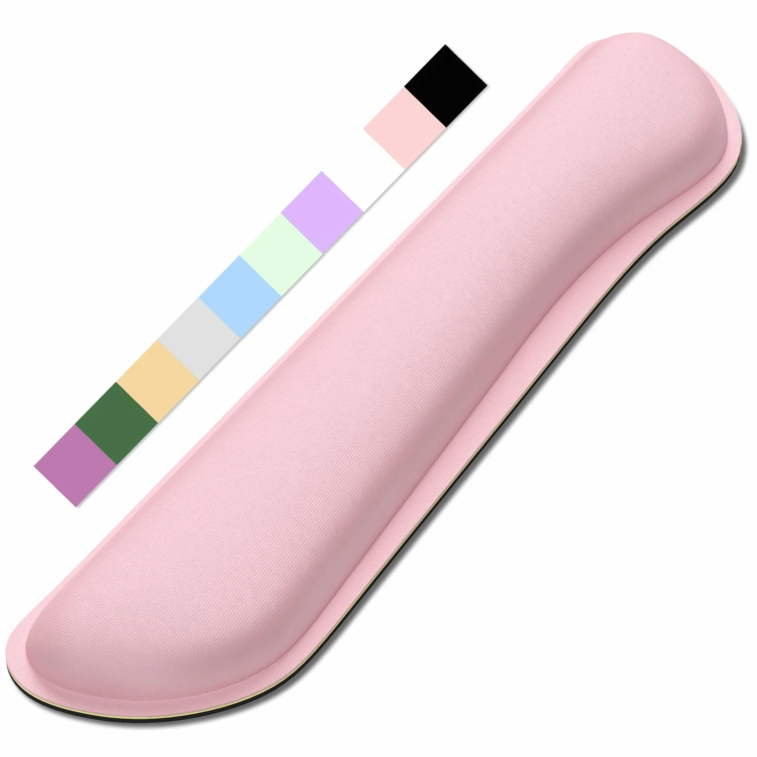 Dapesuom Ingrandisci il poggiapolsi per tastiera, simpatico cuscino da polso in memory foam per computer, tappetino da scrivania per computer, sollievo dal dolore, poggia mouse ergonomico con base